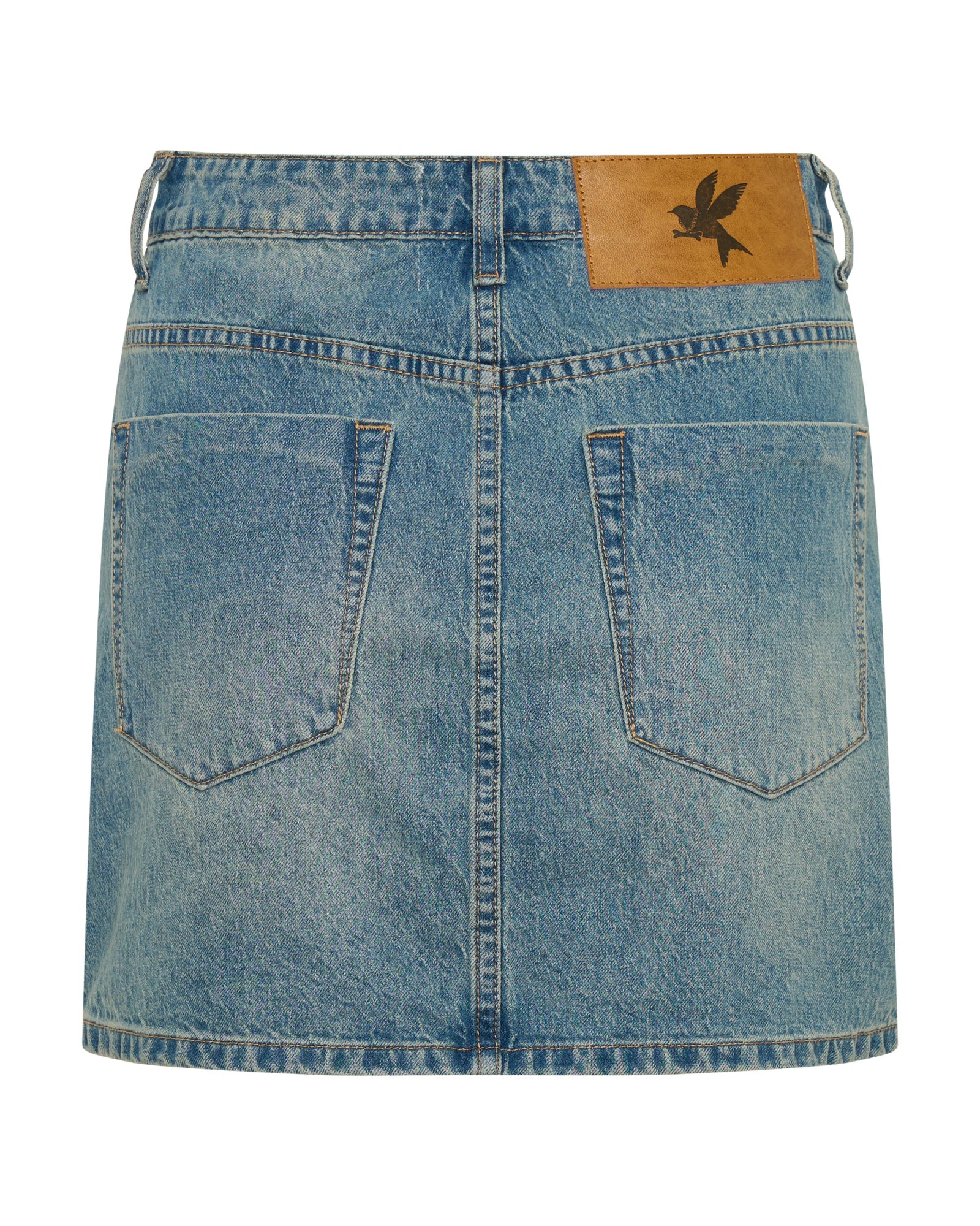 2020 High Waist Mini Denim Skirt - Image 12
