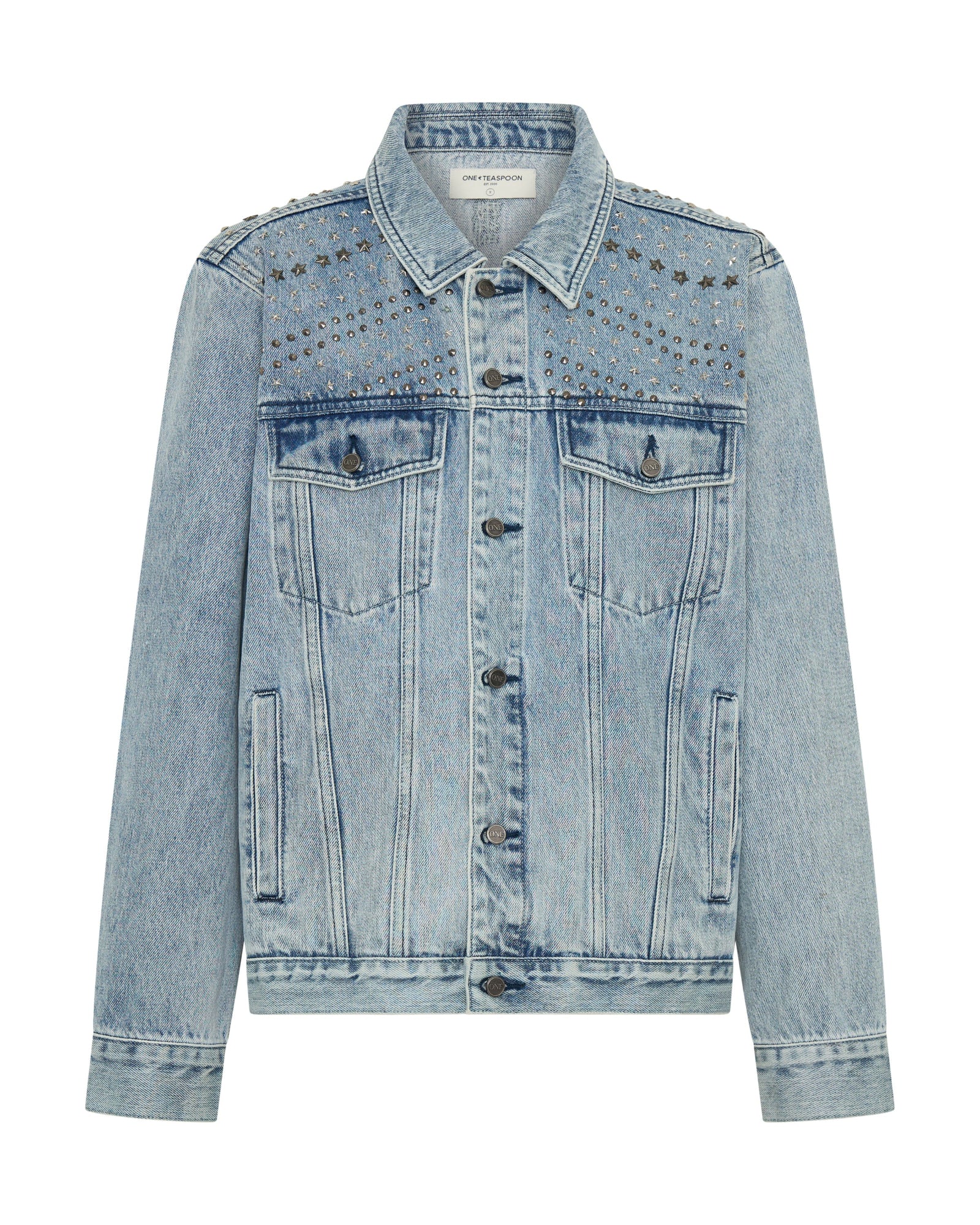 25th Anniversary Limited Edition Trucker Studded Denim Jacket - Salty Dog - Image 17