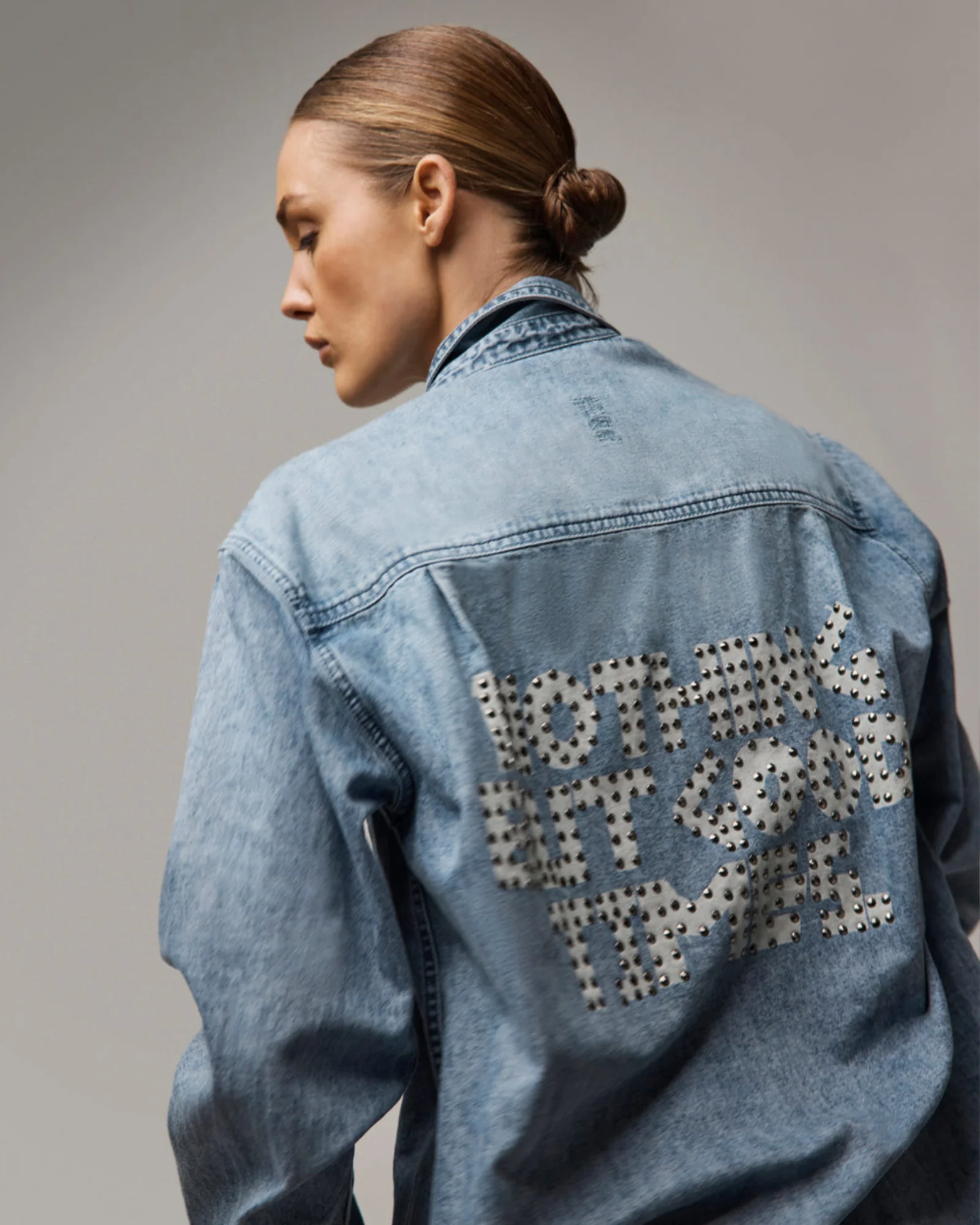 25th Anniversary Limited Edition Everyday Studded Denim Shirt - Salty Dog - Image 12