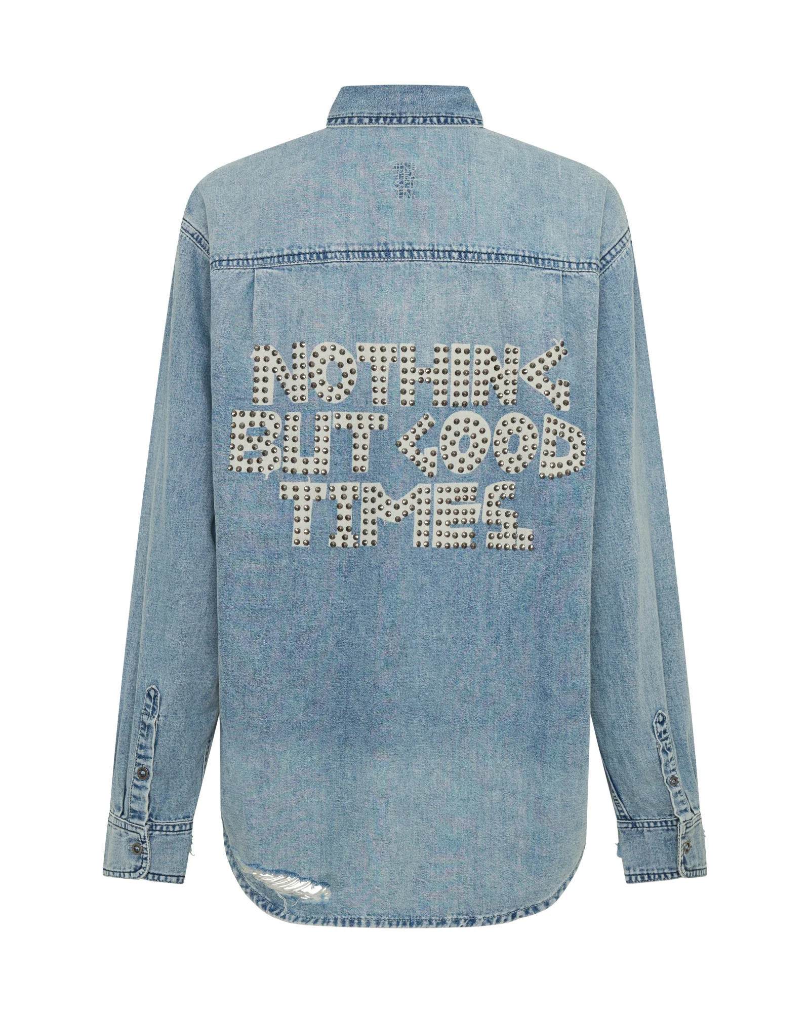 25th Anniversary Limited Edition Everyday Studded Denim Shirt - Salty Dog - Image 15