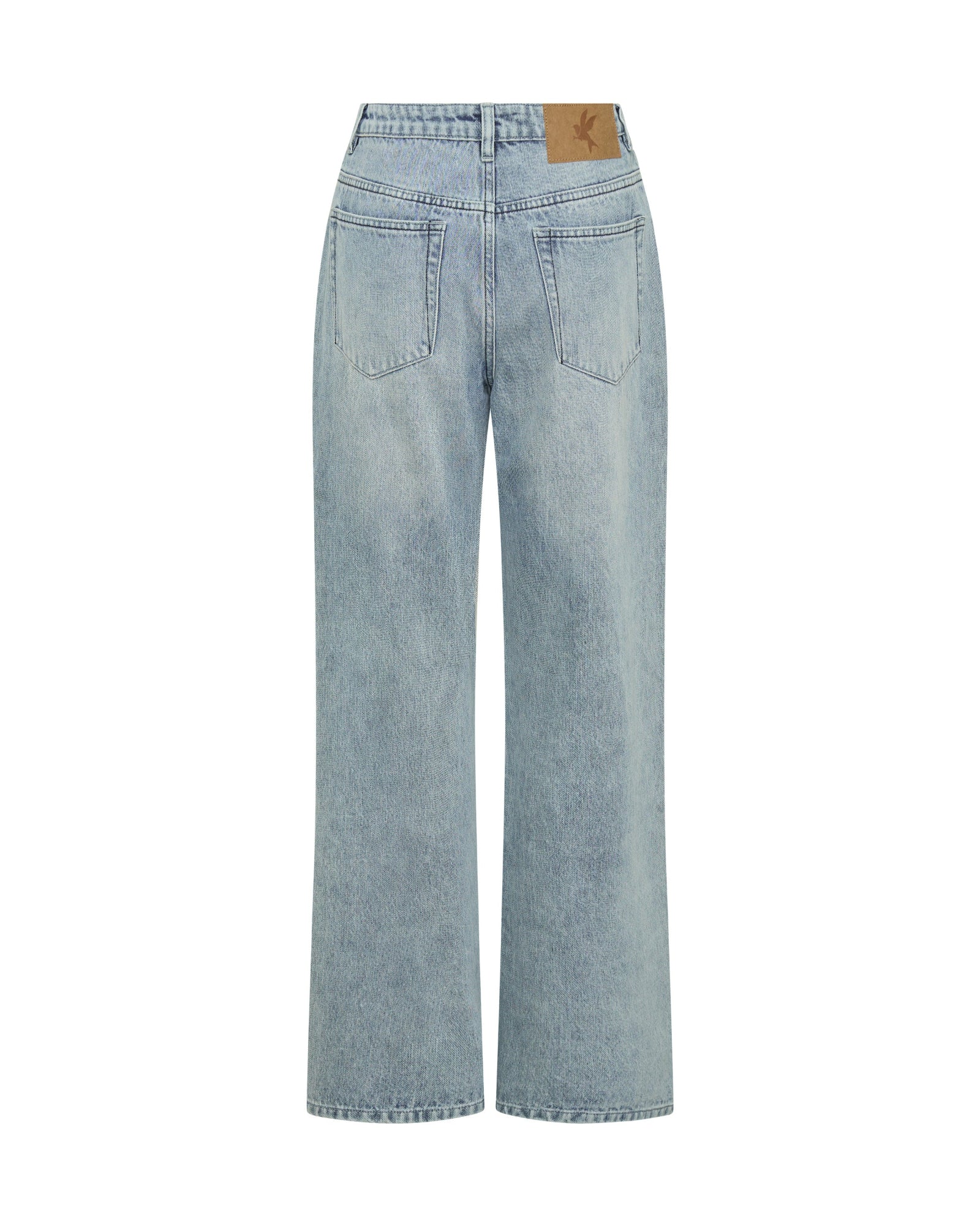 25th Anniversary Limited Edition Jackson Mid Waist Wide Leg Studded Denim Jeans - Salty Dog - Image 15