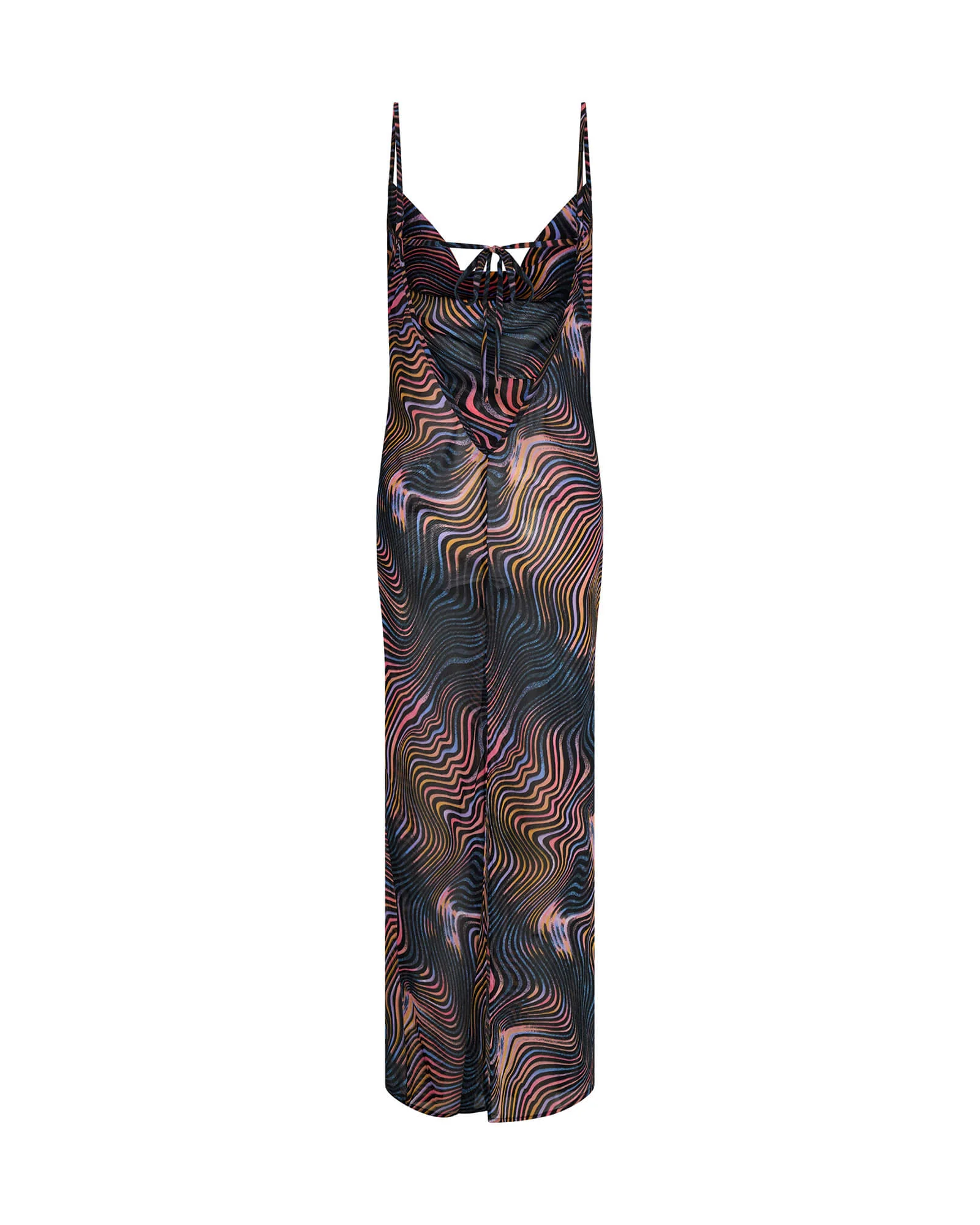 Jagger Long Slip Maxi Dress - Acid Trip - Image 7