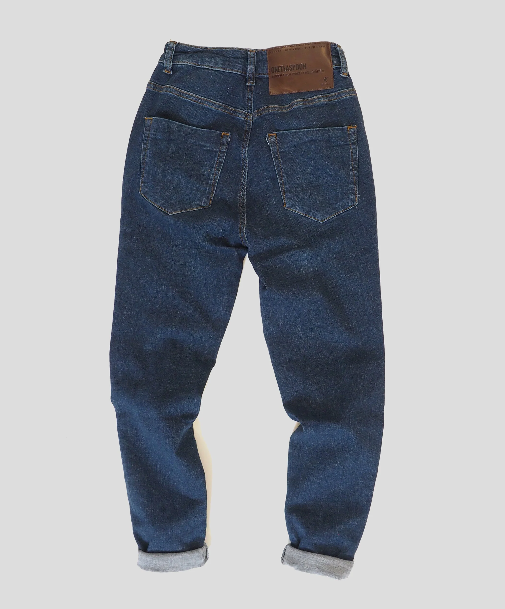 Freebirds II Super High Waist Stretch Skinny Denim Jeans - Alabama - Image 5