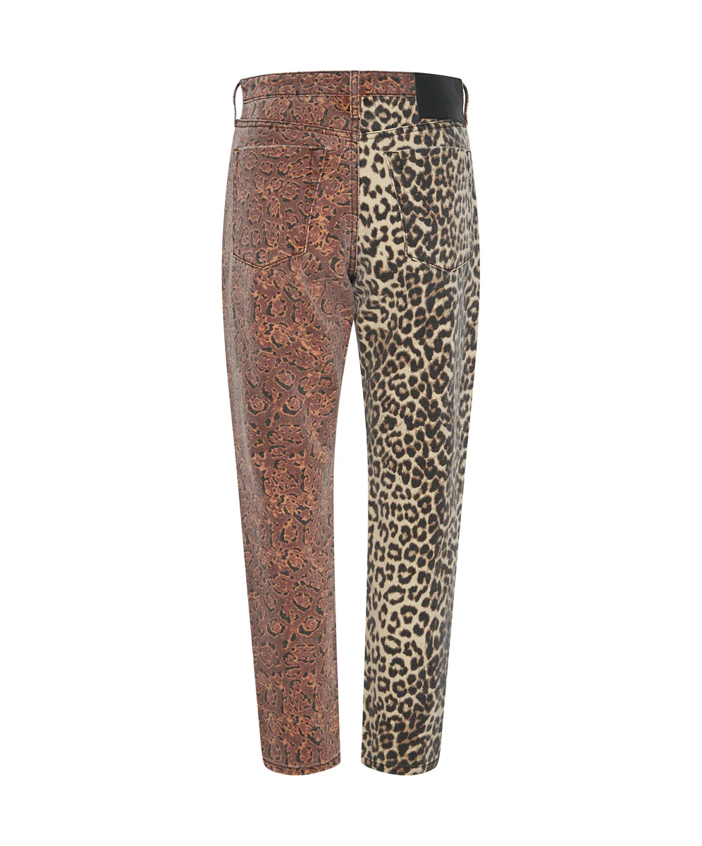 Legends High Waist Straight Leg Denim Jeans - Animal Saga - Image 7