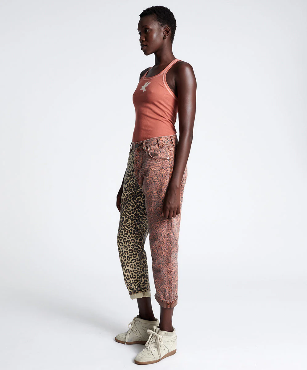 Bandits Low Waist Boyfriend Denim Jeans - Animal Saga - Image 2