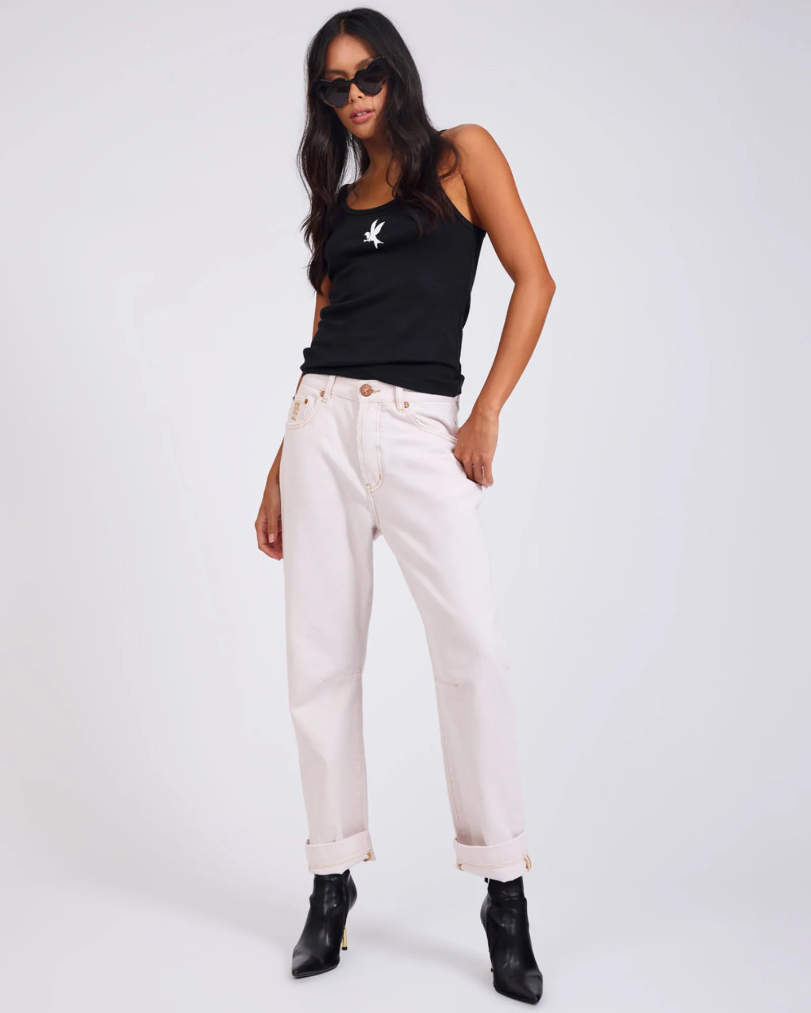 Bandits Low Waist Boyfriend Denim Jeans - Image 3