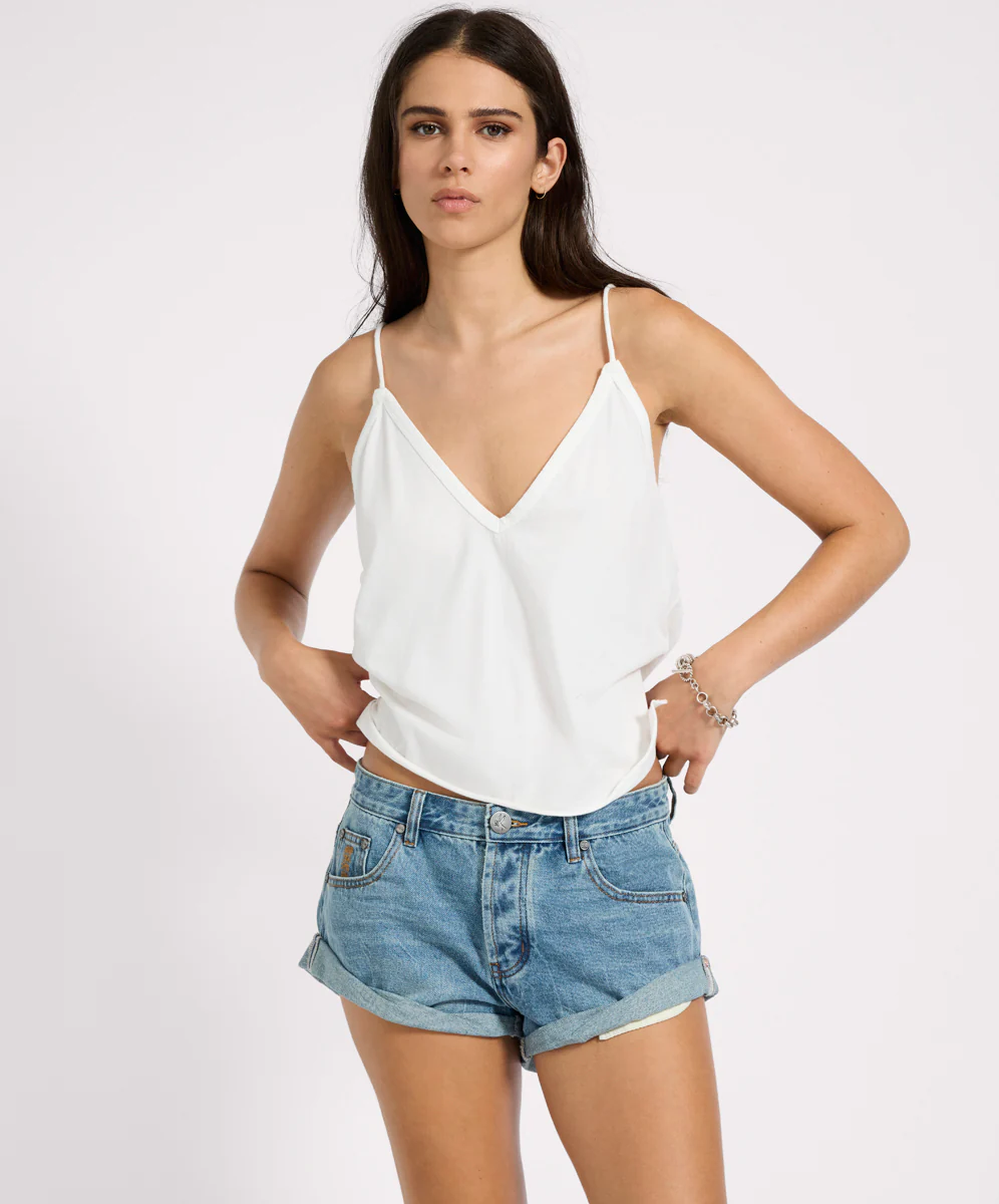 Bandits Low Waist Denim Shorts - Blue Crush - Image 3