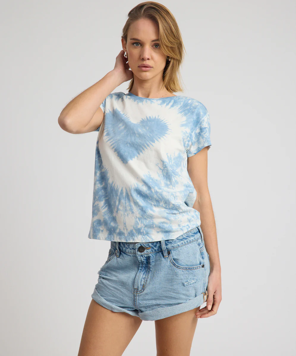 Long Bandits Low Waist Denim Shorts - Riviera Blue - Image 12