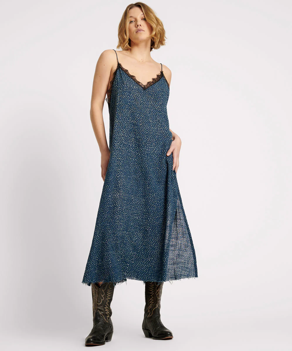 BATIK SPOT HAND DYED DELIRIOUS MAXI DRESS