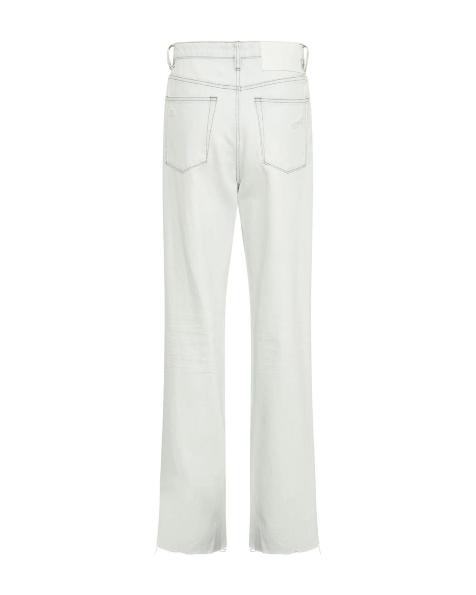 Billie Low Slung Straight Leg Mid Waist Denim Jeans - Bel Air Blue - Image 7