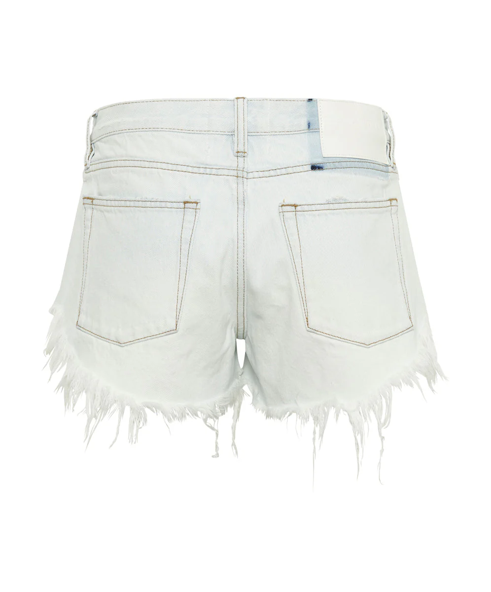 Bonitas Low Waist Denim Shorts - Bel Air Blue - Image 11