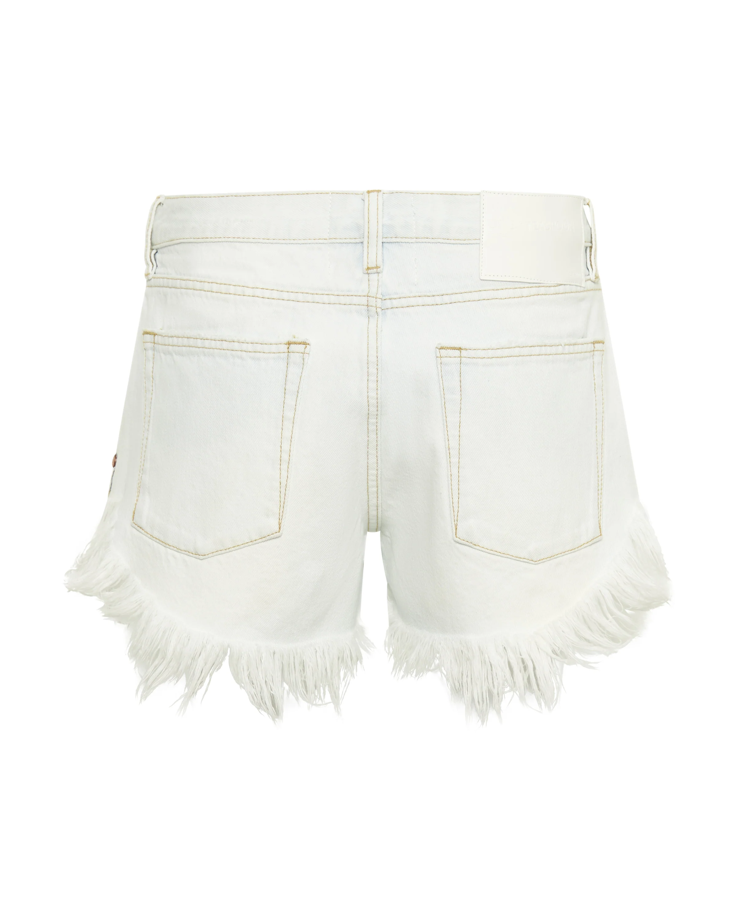 Bonitas Low Waist Denim Shorts - Bel Air Blue - Image 9