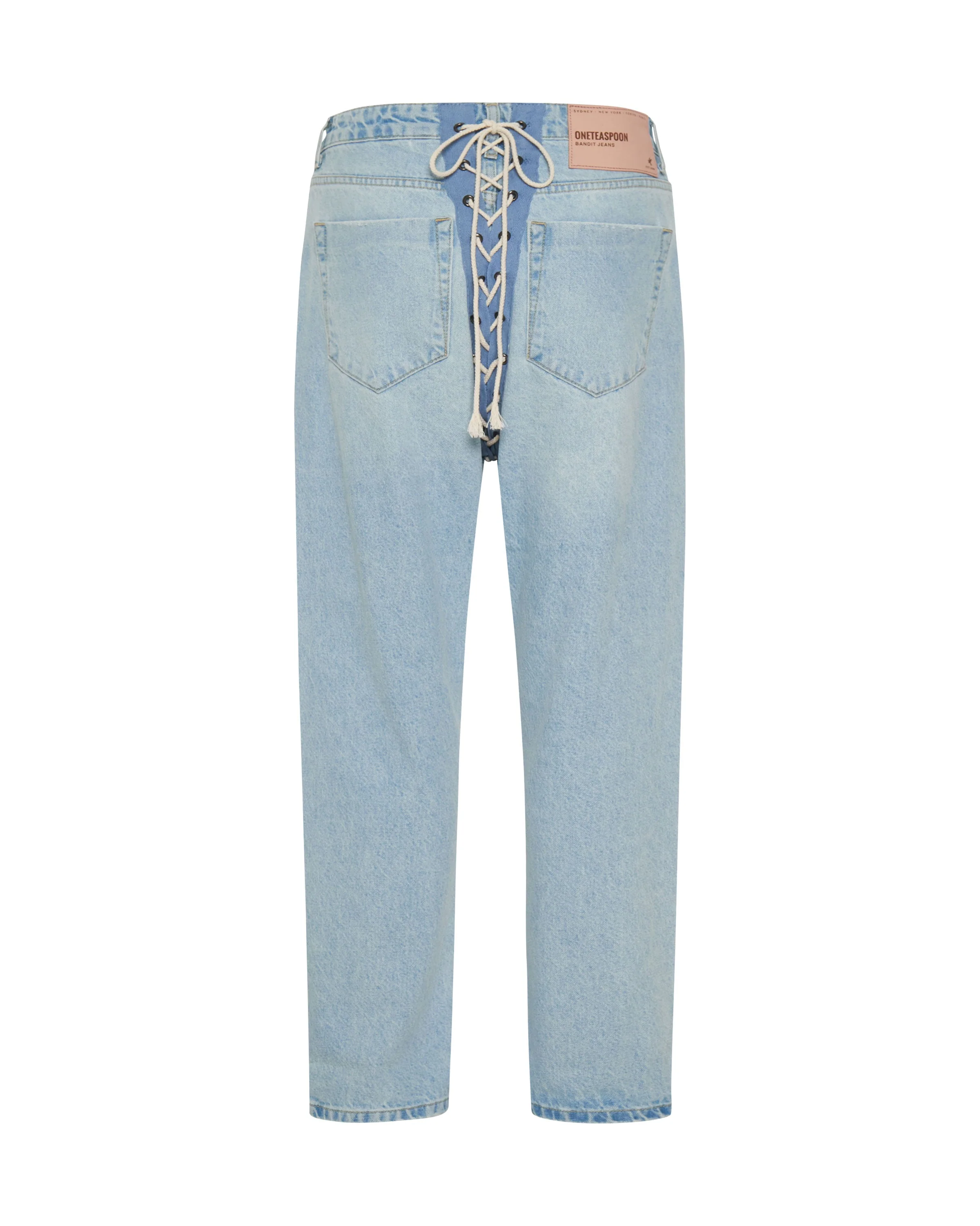 Bandits Low Waist Boyfriend Denim Jeans - Best Blue - Image 7