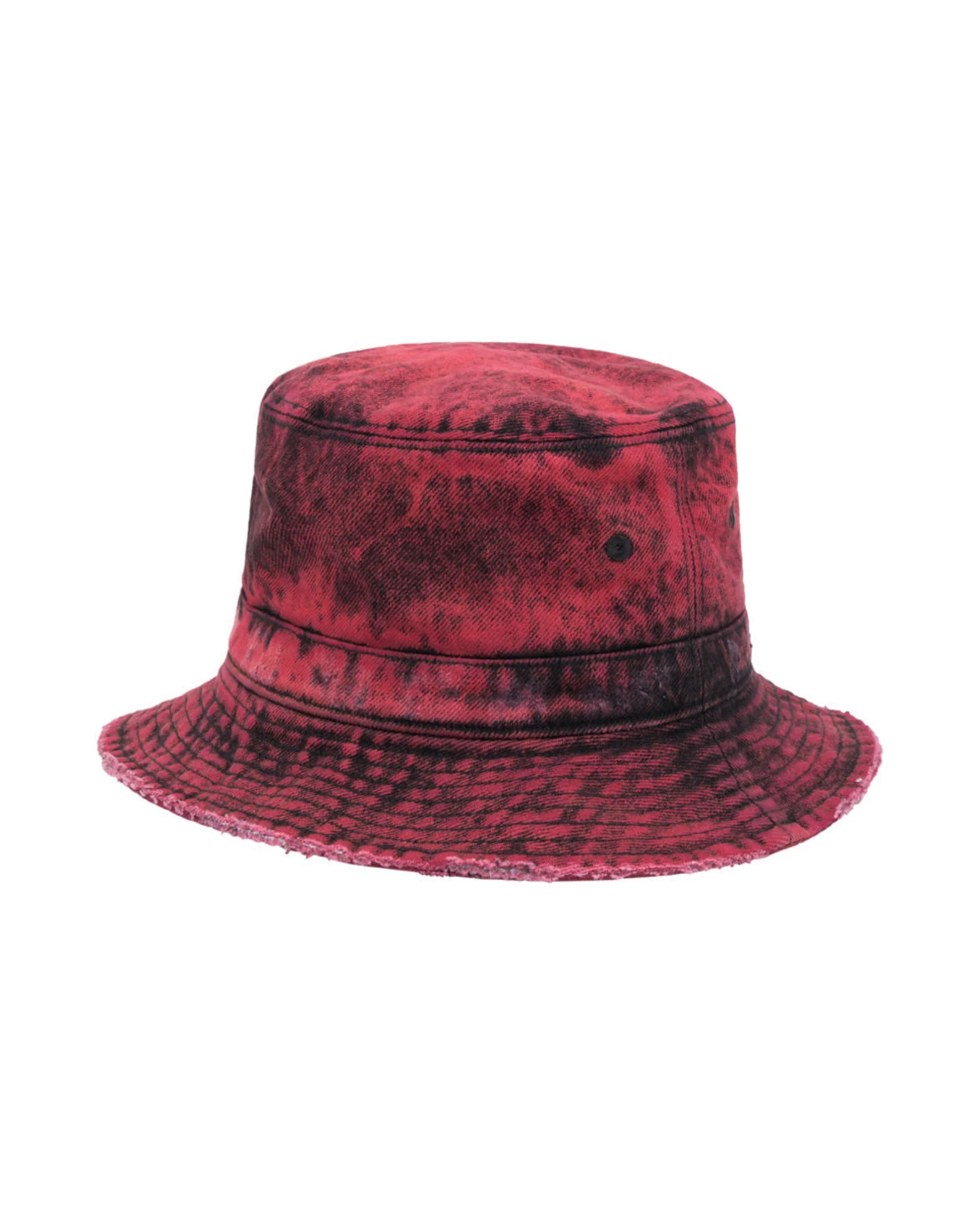 Denim Bucket Hat - Black Heart - Image 7