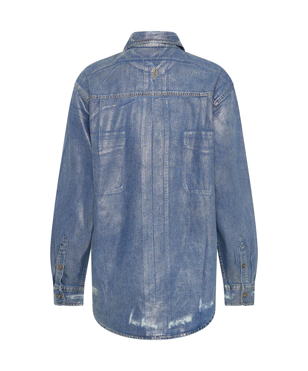 Everyday Denim Shirt - Blue Future - Image 7