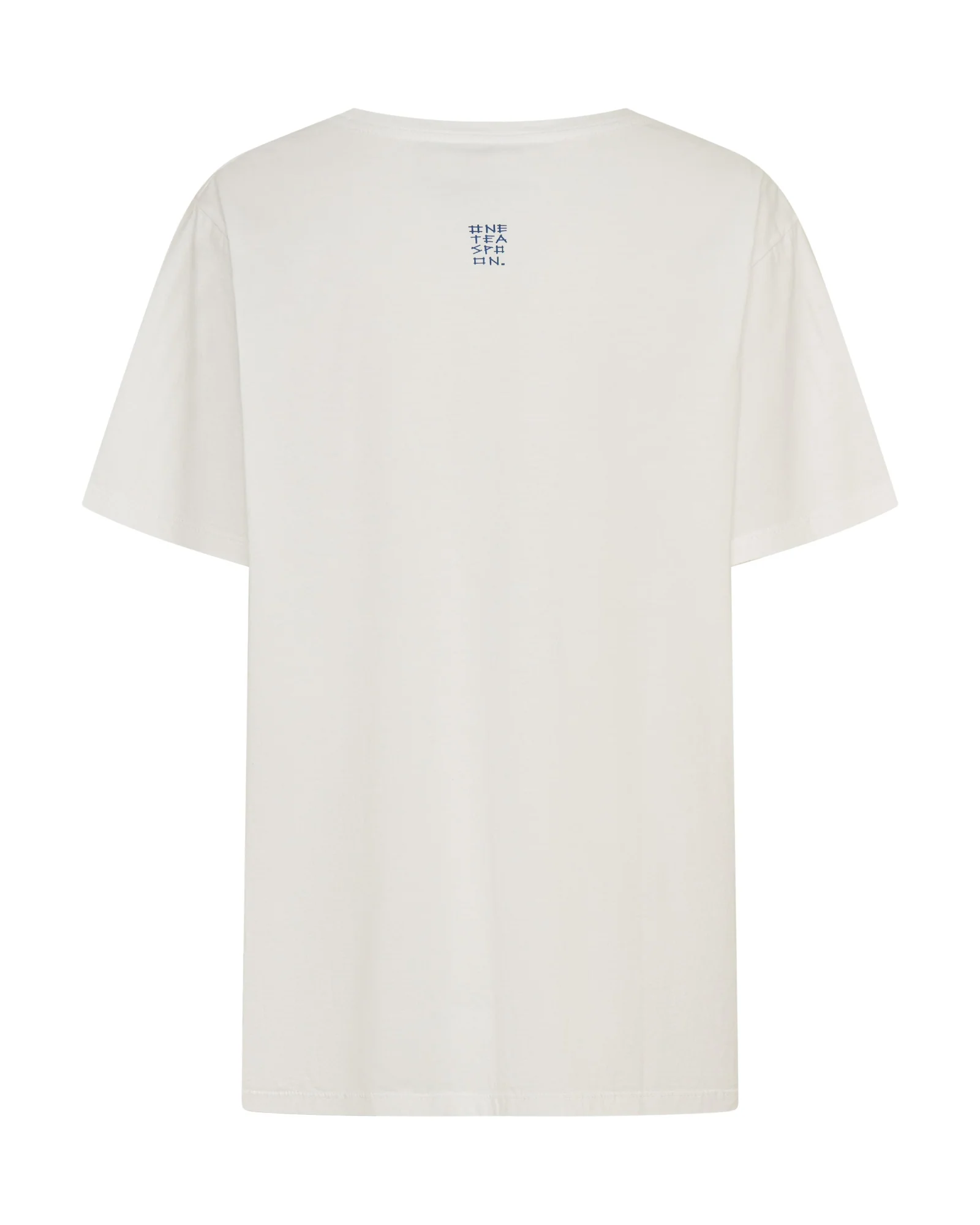 Blue Jean Baby Boyfriend Tee - White - Image 9