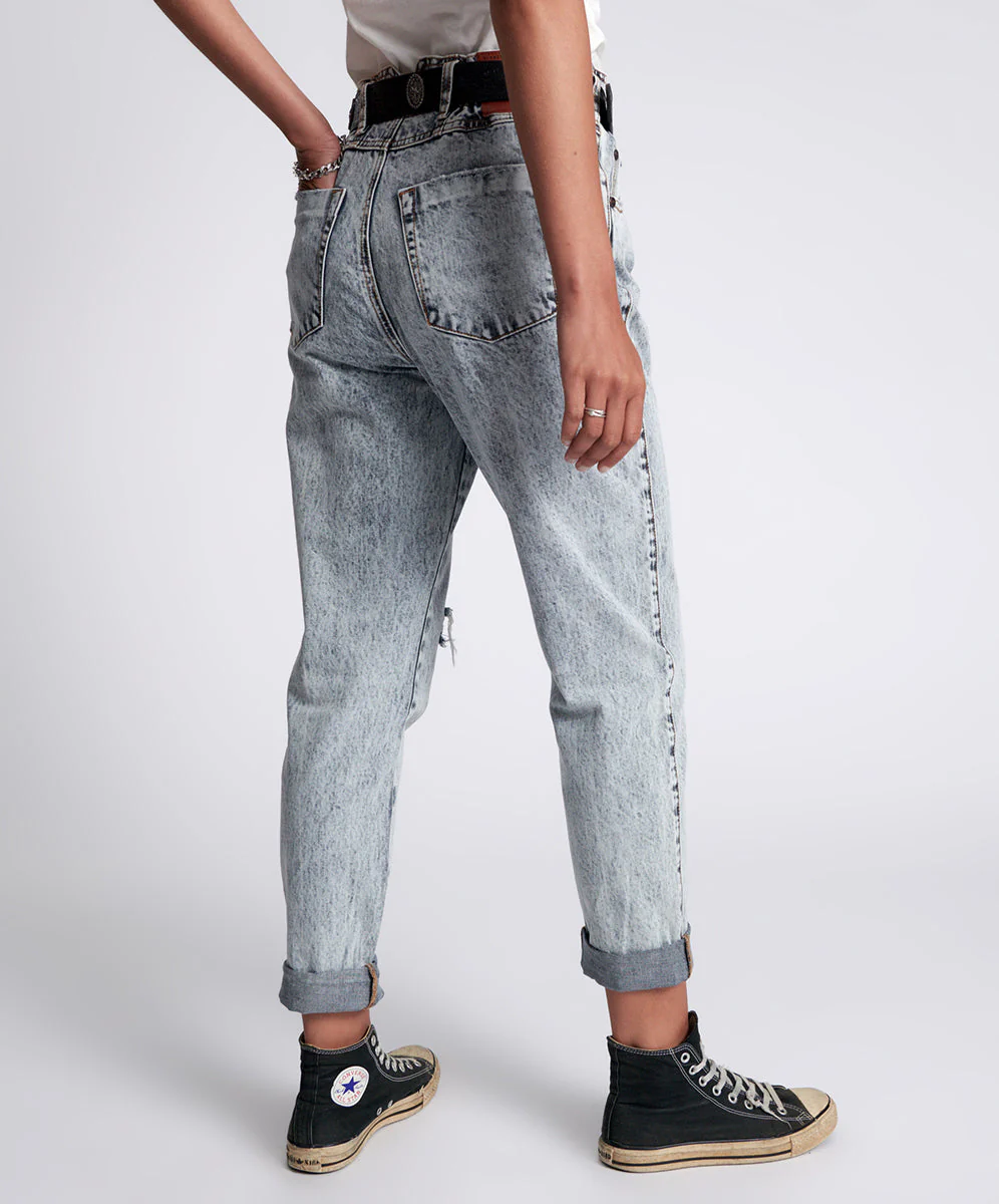 BLUE MALT PIONEER HIGH WAIST VINTAGE FIT JEANS - Image 5