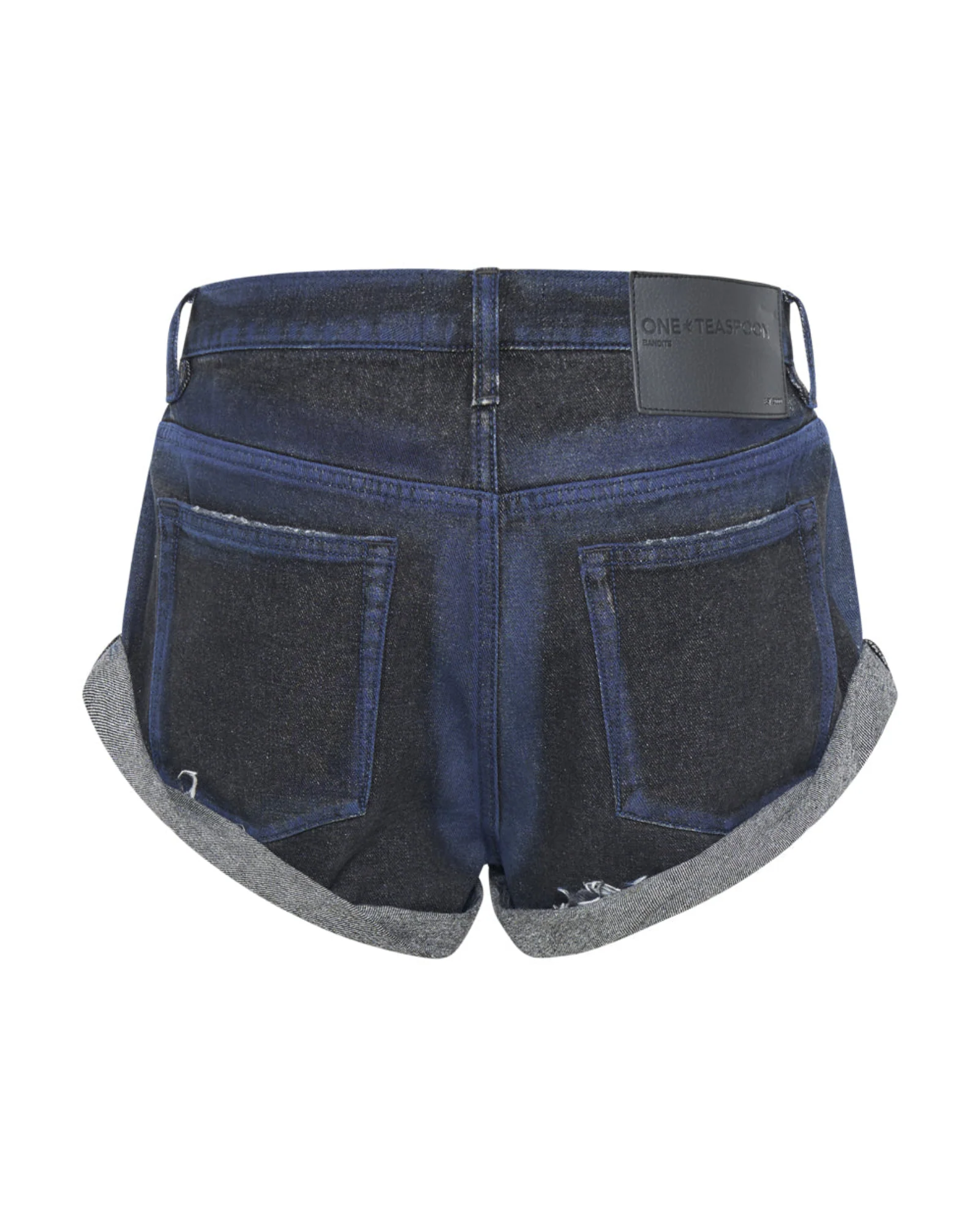 Bandits Low Waist Denim Shorts - Blue Punk - Image 7