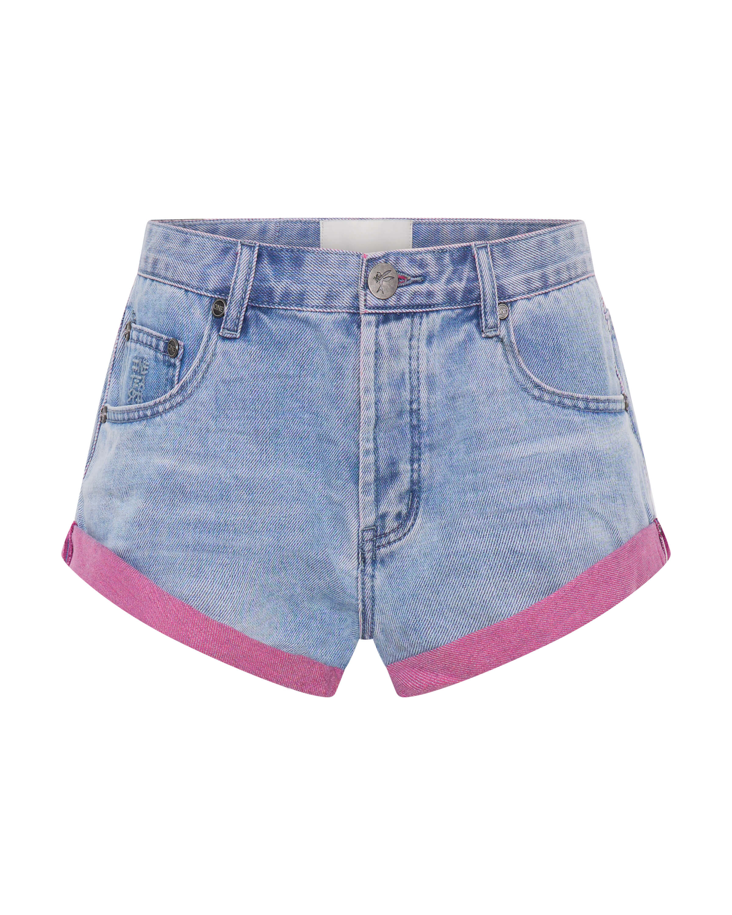 Bandits Low Waist Denim Shorts - Cheeky Blue - Image 12