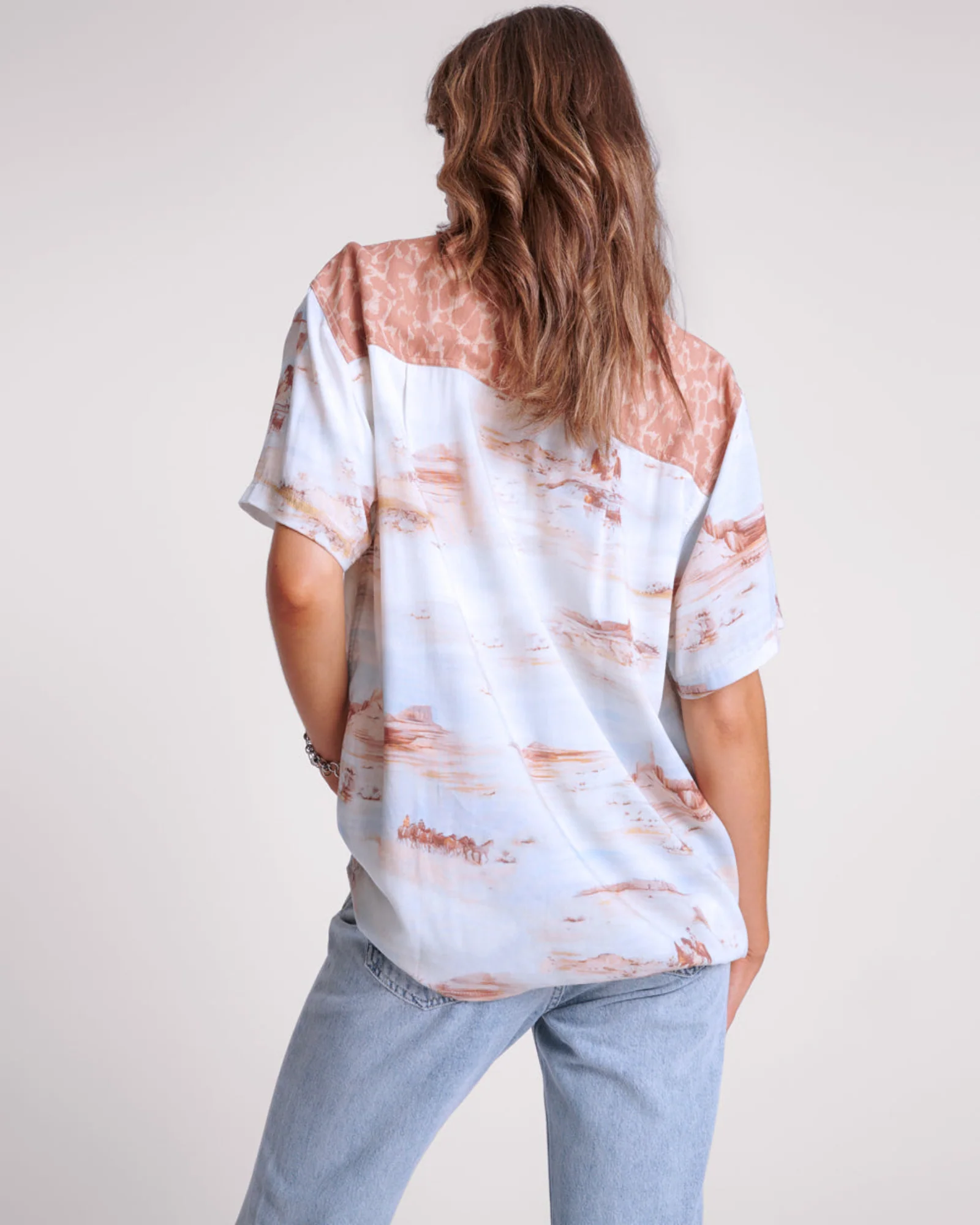 Cowboy Desert Ranch Shirt - Multi - Image 4