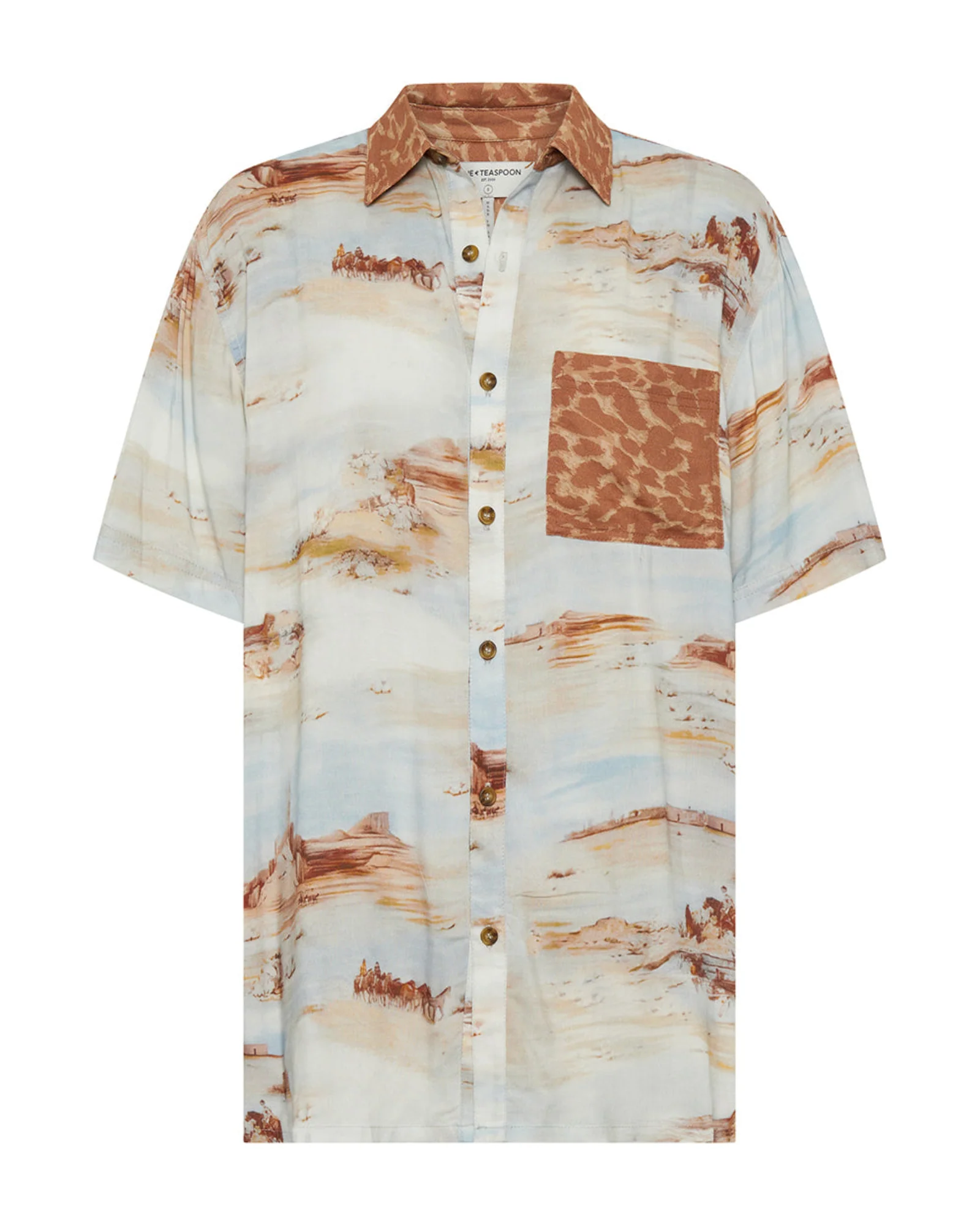 Cowboy Desert Ranch Shirt - Multi - Image 7
