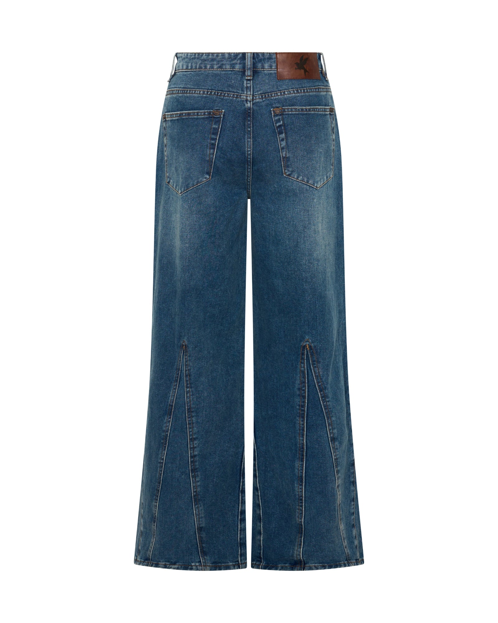 Cruisers Mid Waist Bootcut Flare Denim Jeans - Rodeo Blue - Image 12