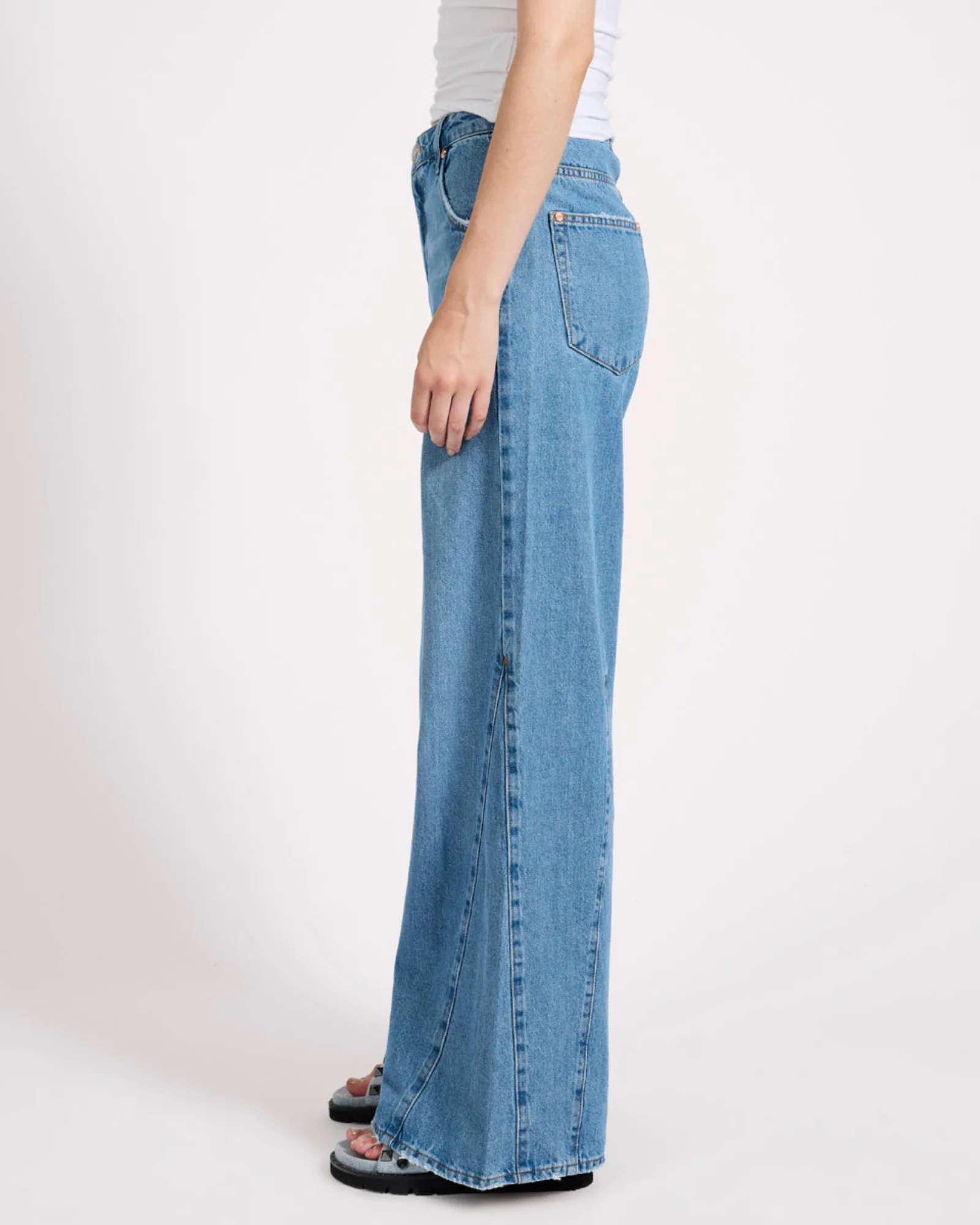 Cruisers Mid Waist Bootcut Flare Denim Jeans - Image 5