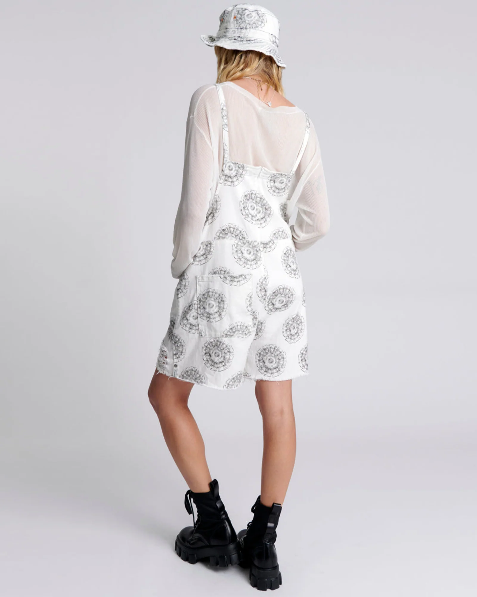 CYMATIC PINI DENIM PLAYSUIT - Image 3