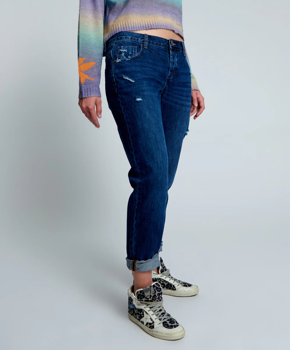 DAKOTA AWESOME BAGGIES STRAIGHT LEG JEANS - Image 4