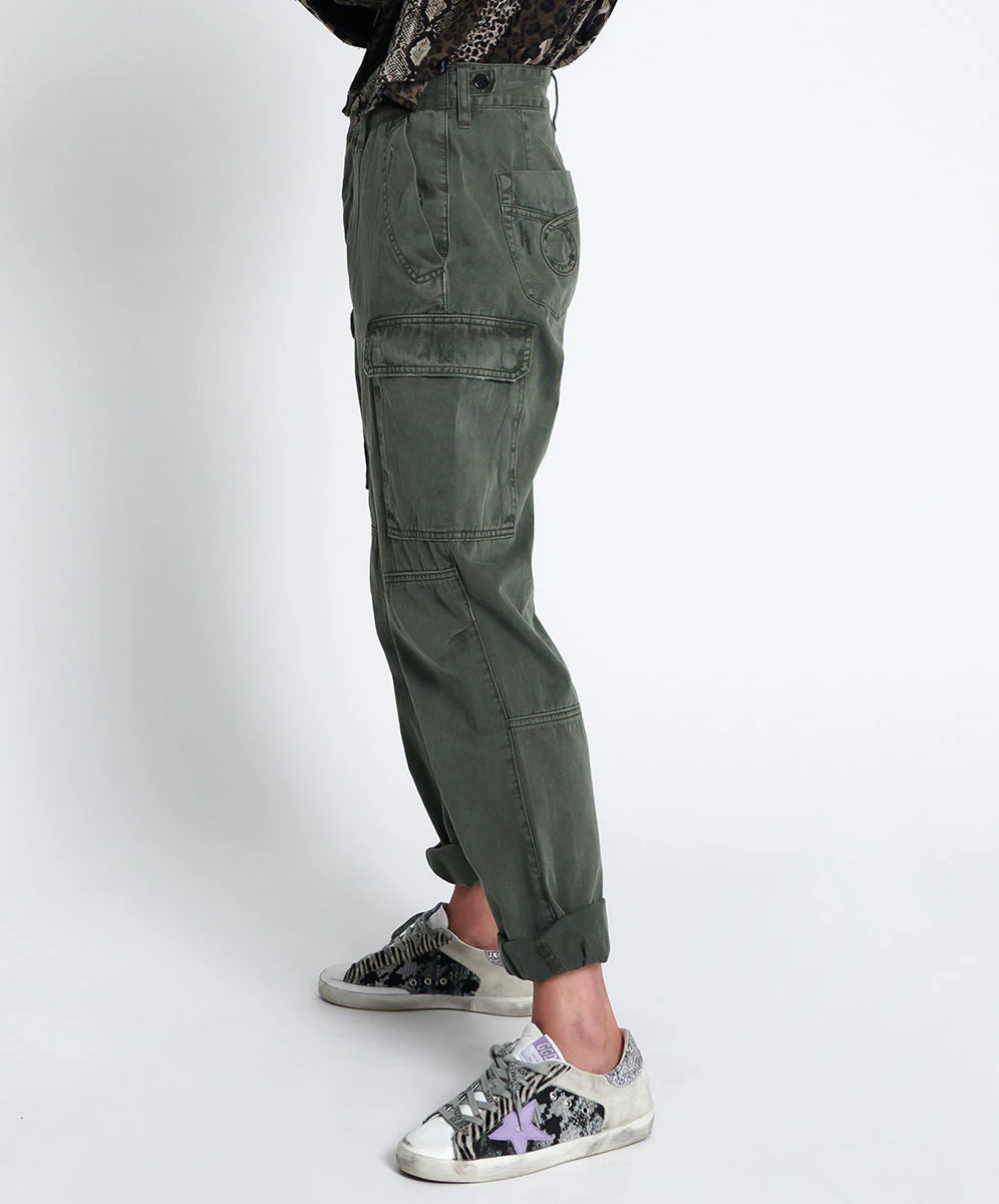Cargo Motion Pants - Dark Khaki - Image 3