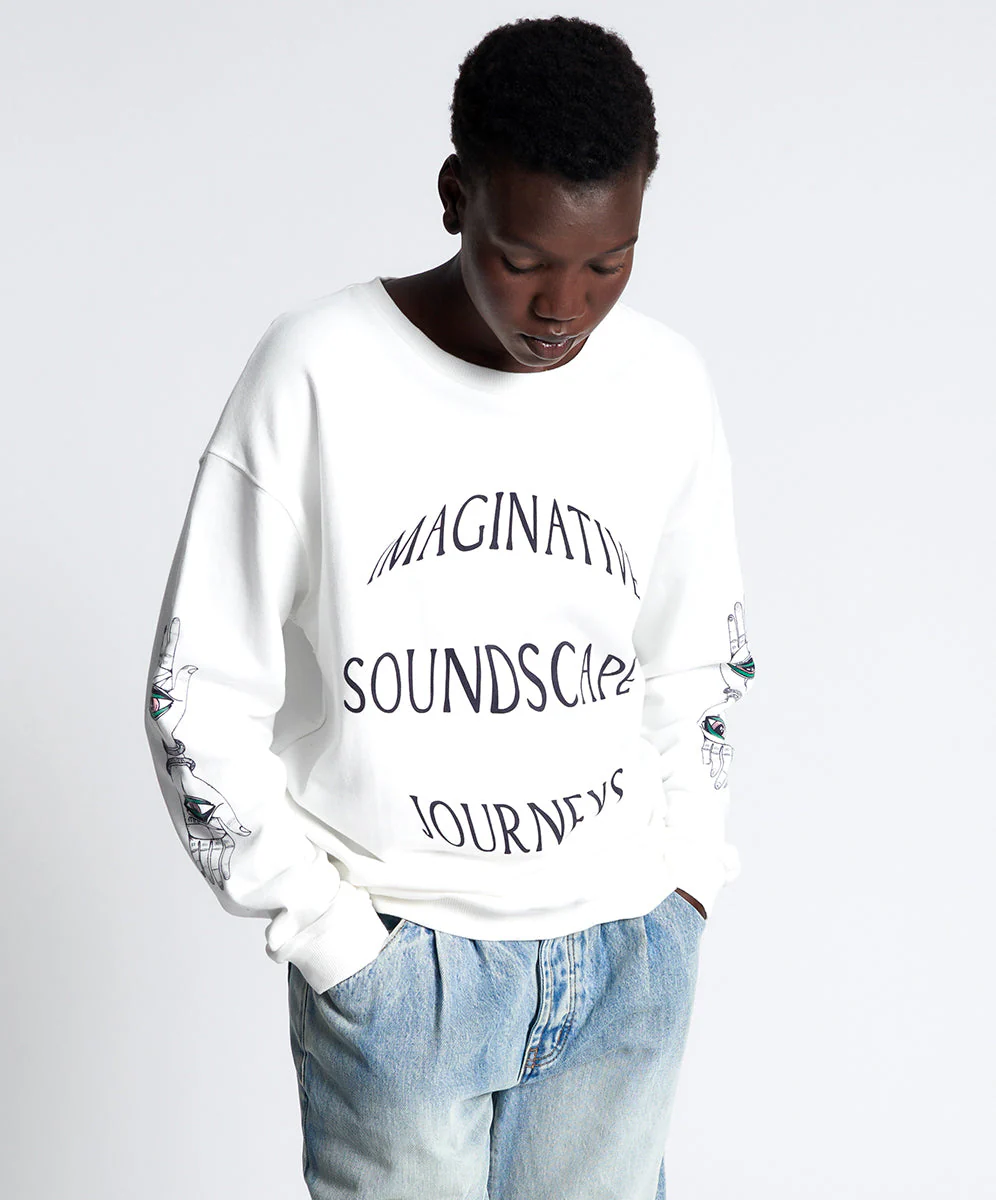 DEEPER SOUNDS HAND OF WISDOM SWEATER