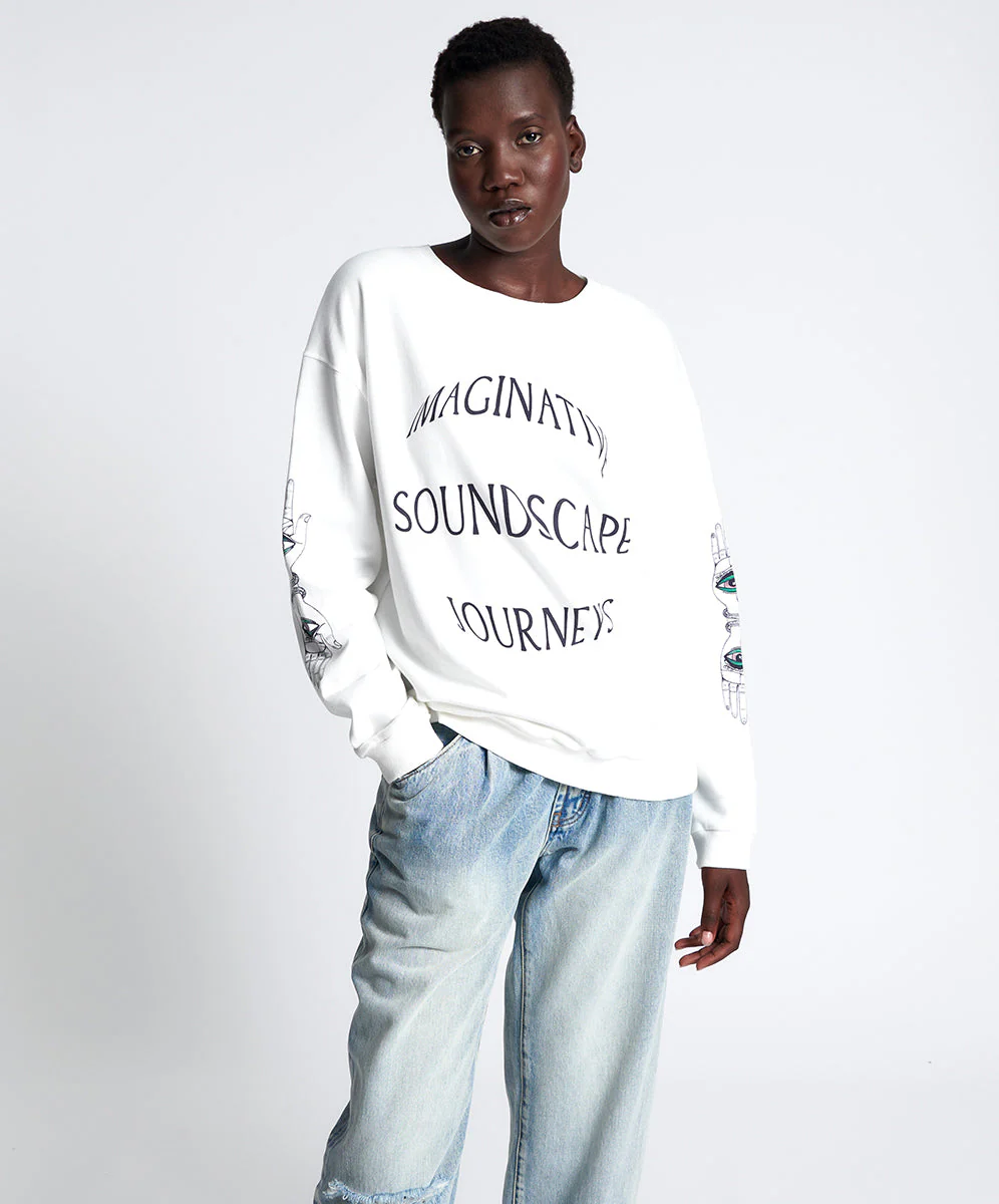 DEEPER SOUNDS HAND OF WISDOM SWEATER - Image 2