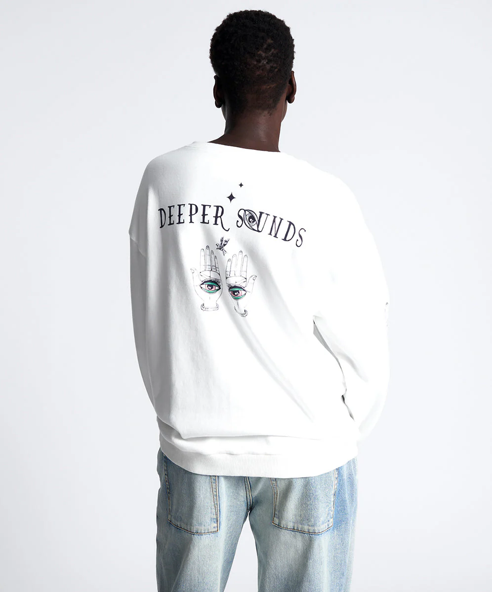DEEPER SOUNDS HAND OF WISDOM SWEATER - Image 4