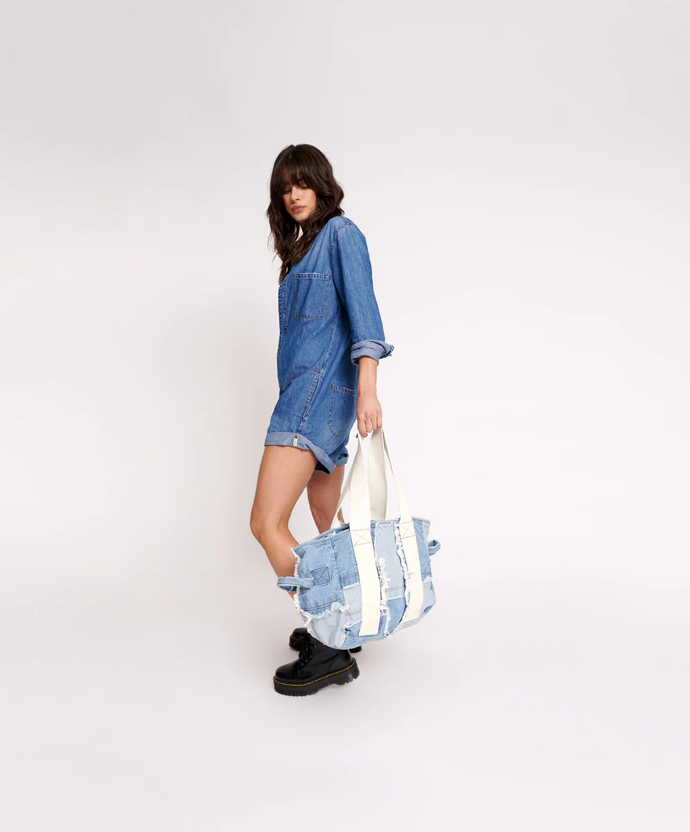 DENIM WEEKENDER BAG - Image 2