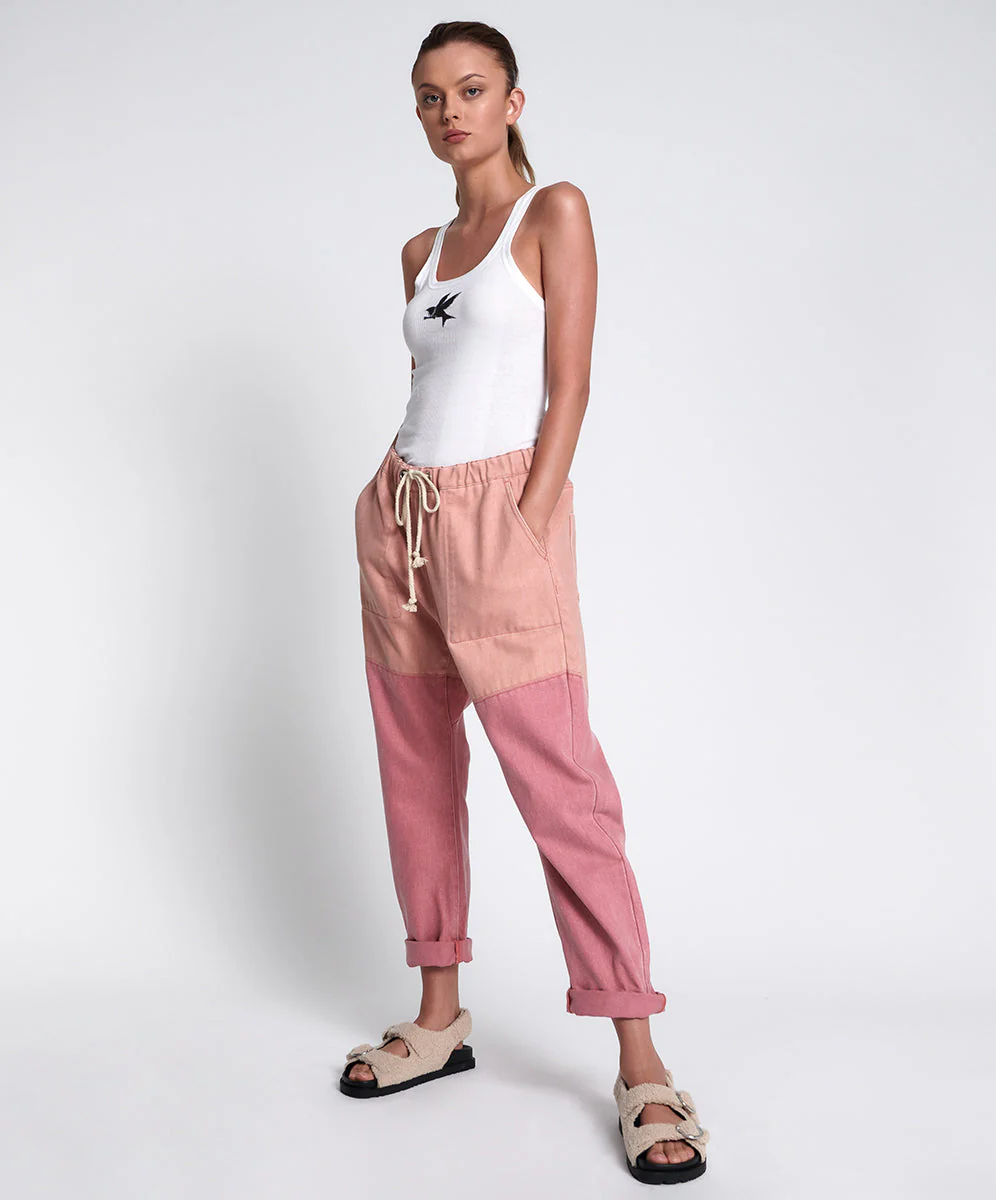 ENVIOUS SHABBIES DRAWSTRING JEAN