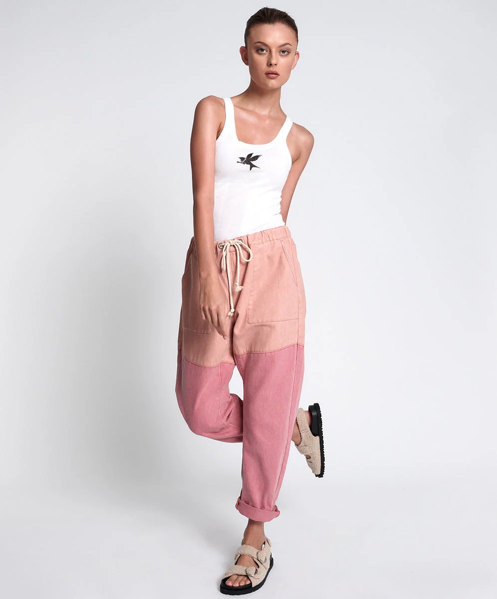 ENVIOUS SHABBIES DRAWSTRING JEAN - Image 2
