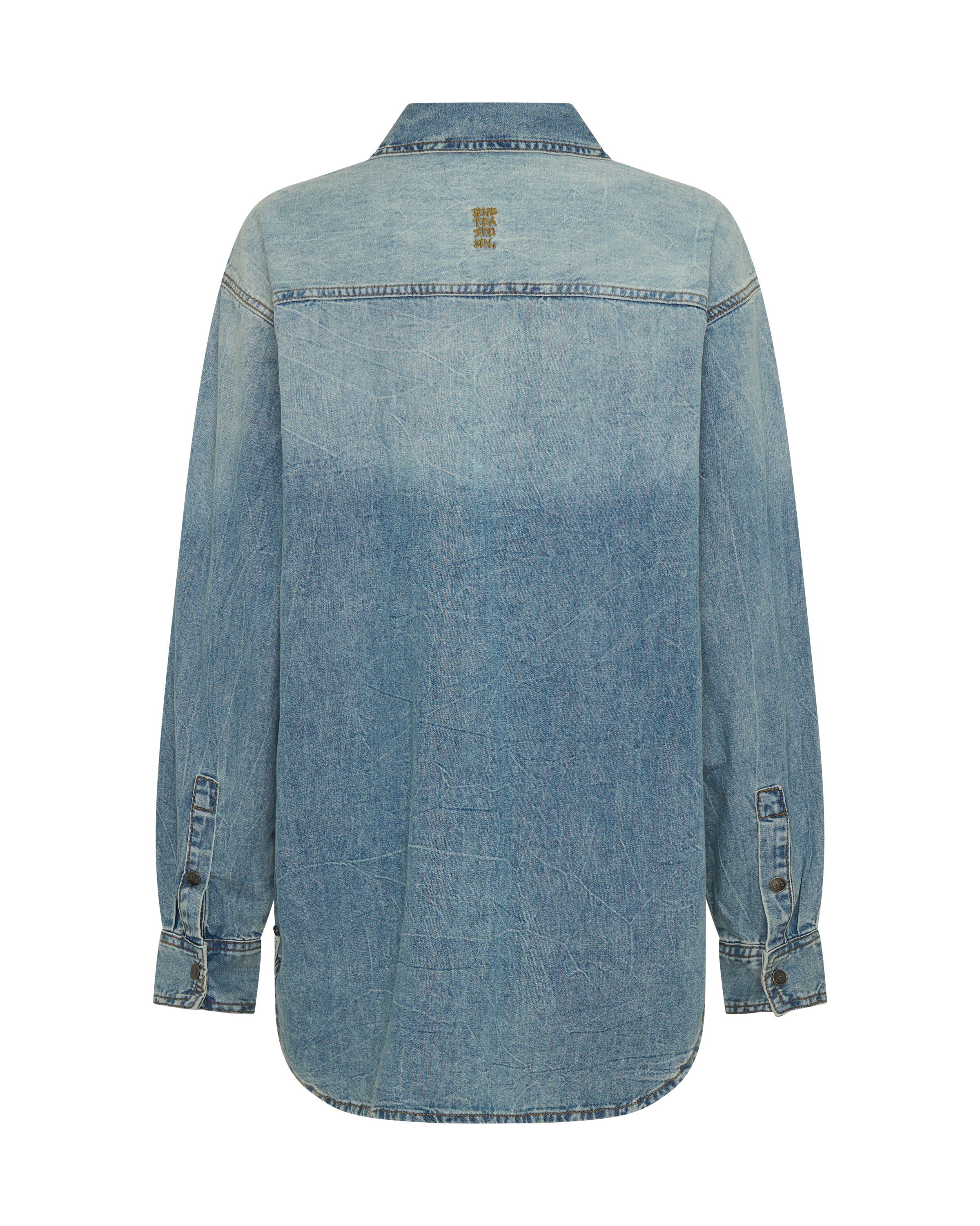 Essential Denim Shirt - Blue Crush - Image 13
