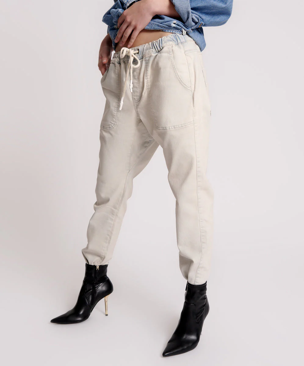 FADED BLUE LUXE STRETCH SHABBIES JEAN - Image 3