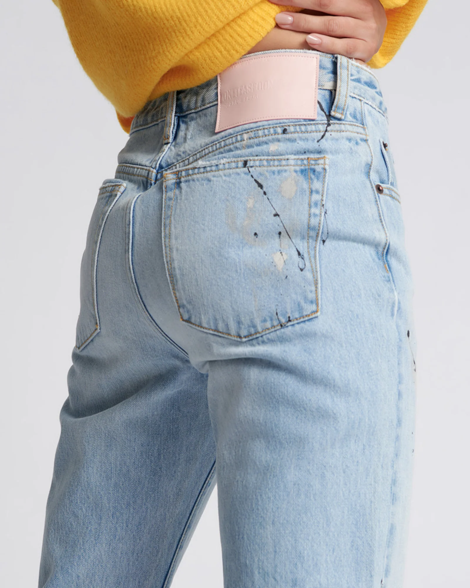 Charlie High Waist Slim Flared Denim Jeans - Fleetwood Artiste - Image 5