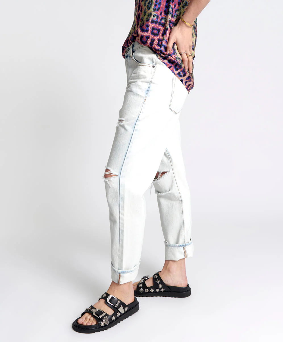 Bandits Low Waist Boyfriend Denim Jeans - Florence - Image 3
