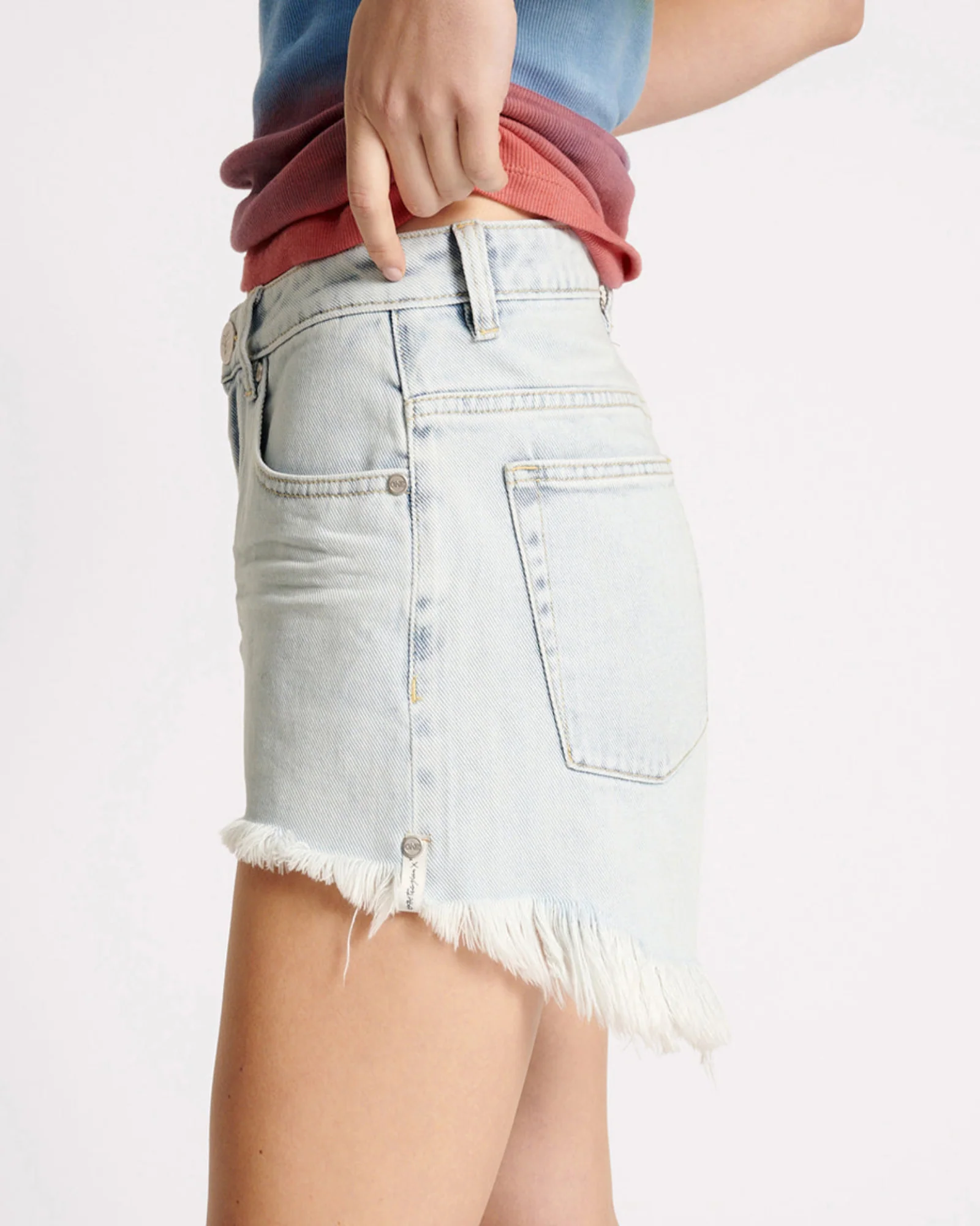 Bonitas High Waist Denim Shorts - Florence - Image 3