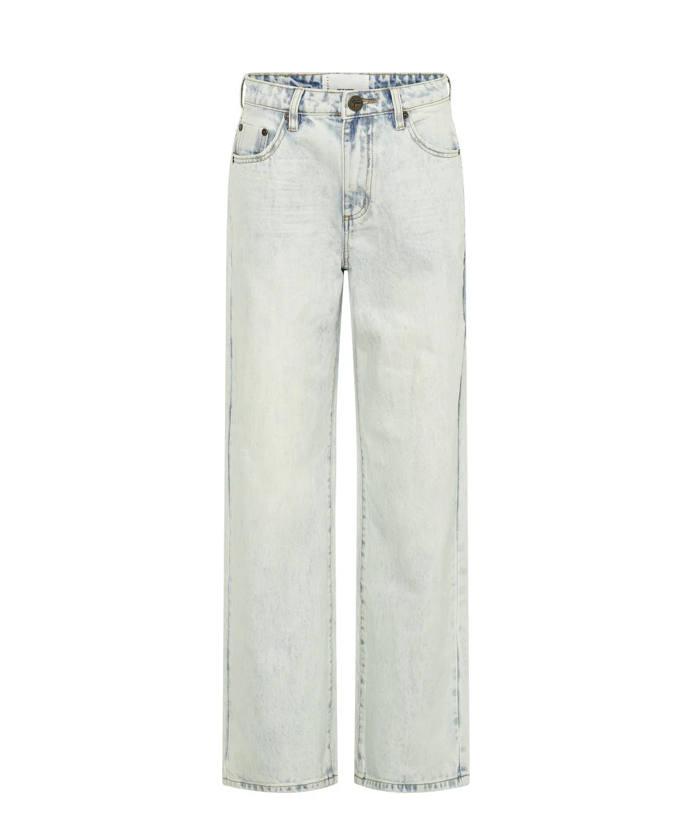 Jackson Mid Waist Wide Leg Denim Jeans - Florence - Image 6