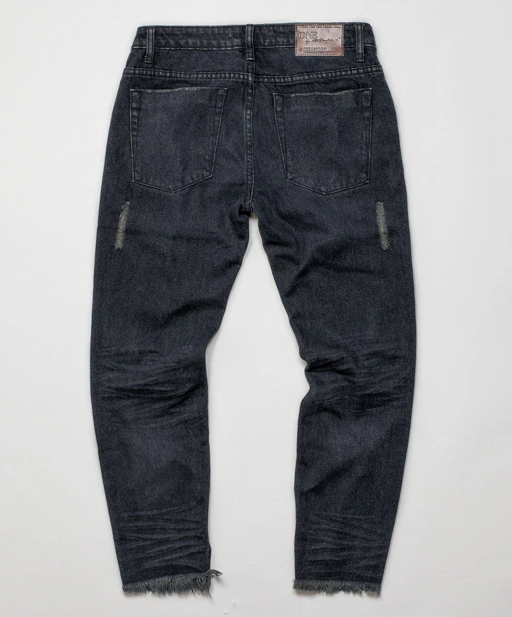 Freebirds Low Waist Rigid Skinny Denim Jeans - Fox Black - Image 7