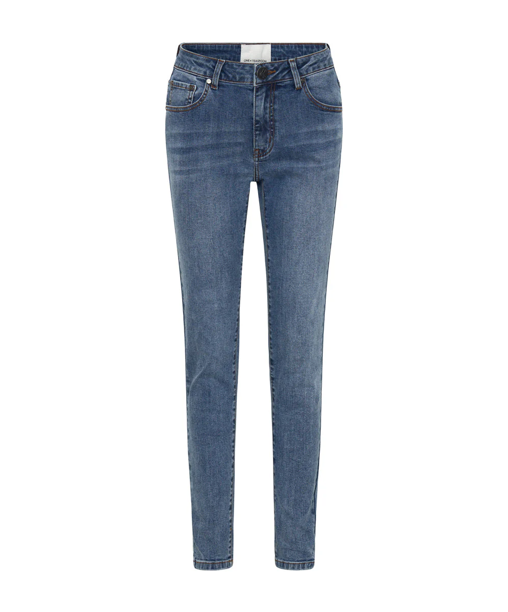 Freebirds High Waist Rigid Skinny Denim Jeans - Image 6