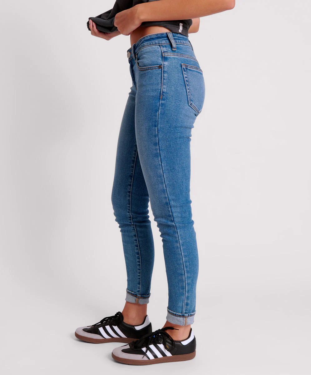 Freebirds II Low Waist Stretch Skinny Denim Jeans - Image 3