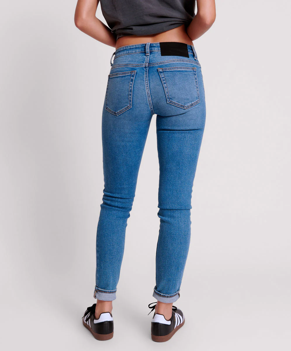 Freebirds II Low Waist Stretch Skinny Denim Jeans - Image 4