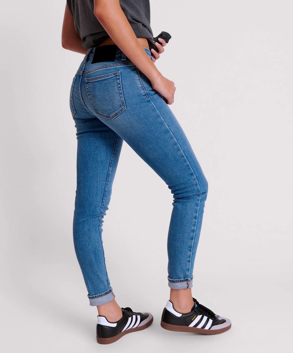 Freebirds II Low Waist Stretch Skinny Denim Jeans - Image 5