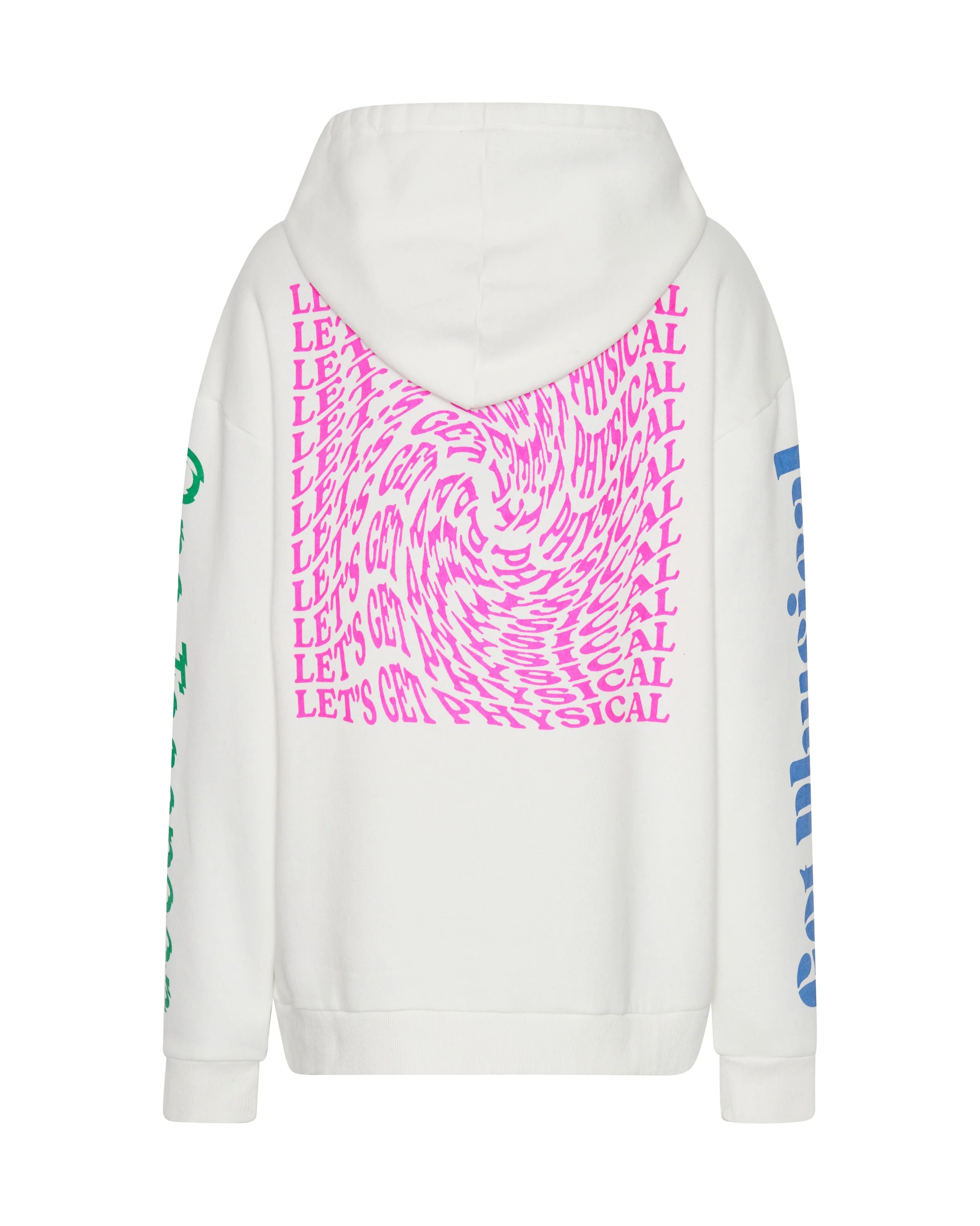Get Physical Oversized Sweater Hoody - White - Image 7