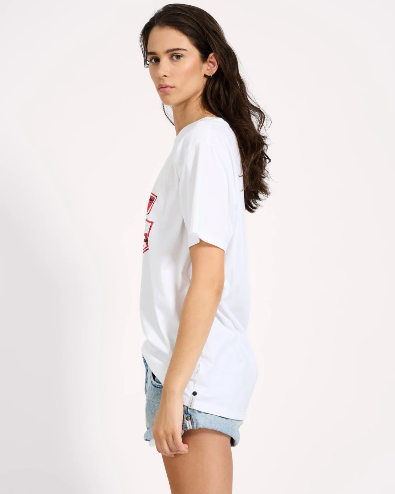 Good Times Boyfriend Tee - White - Image 4