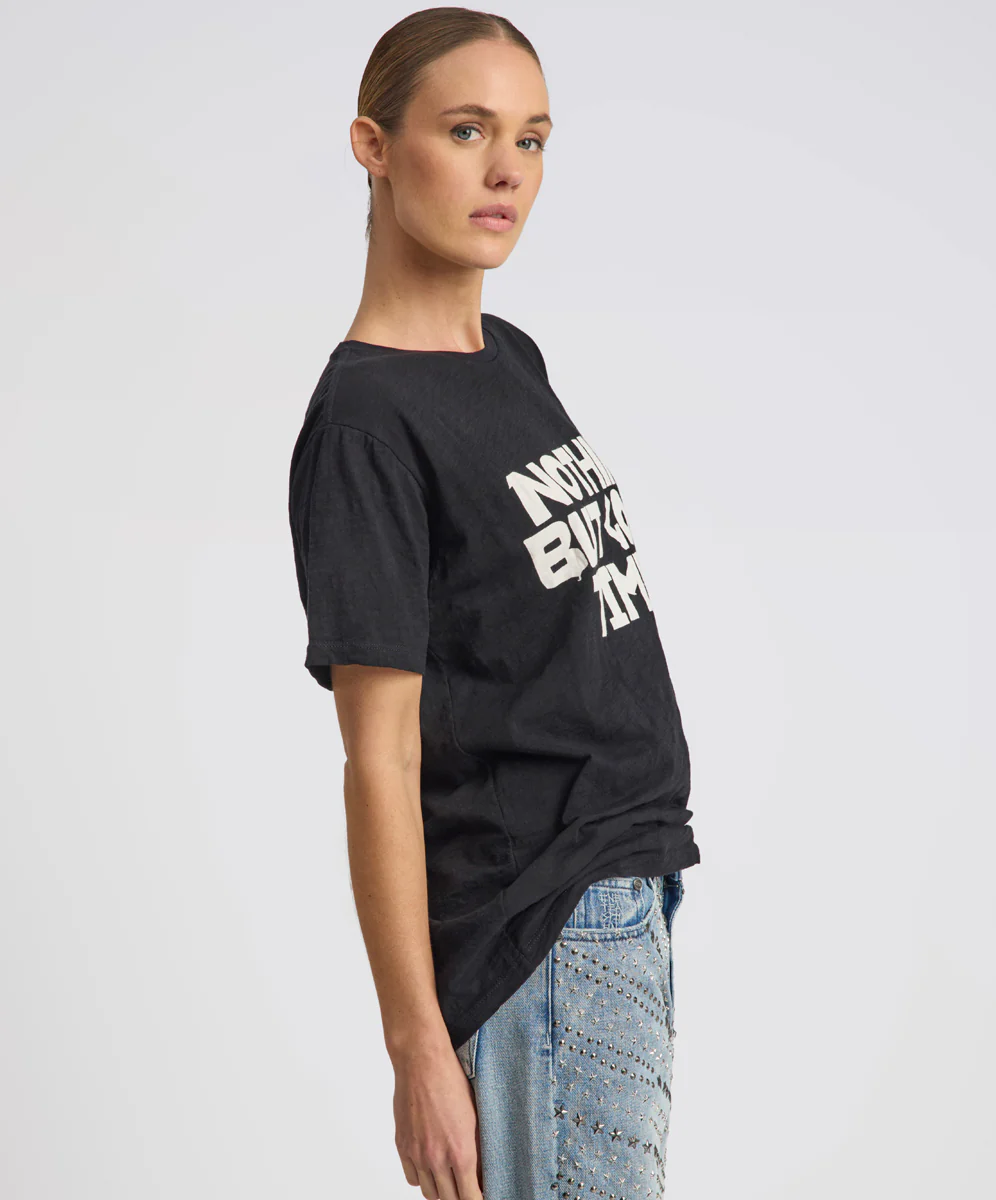 25th Anniversary Good Times Boyfriend Tee - Black - Image 7